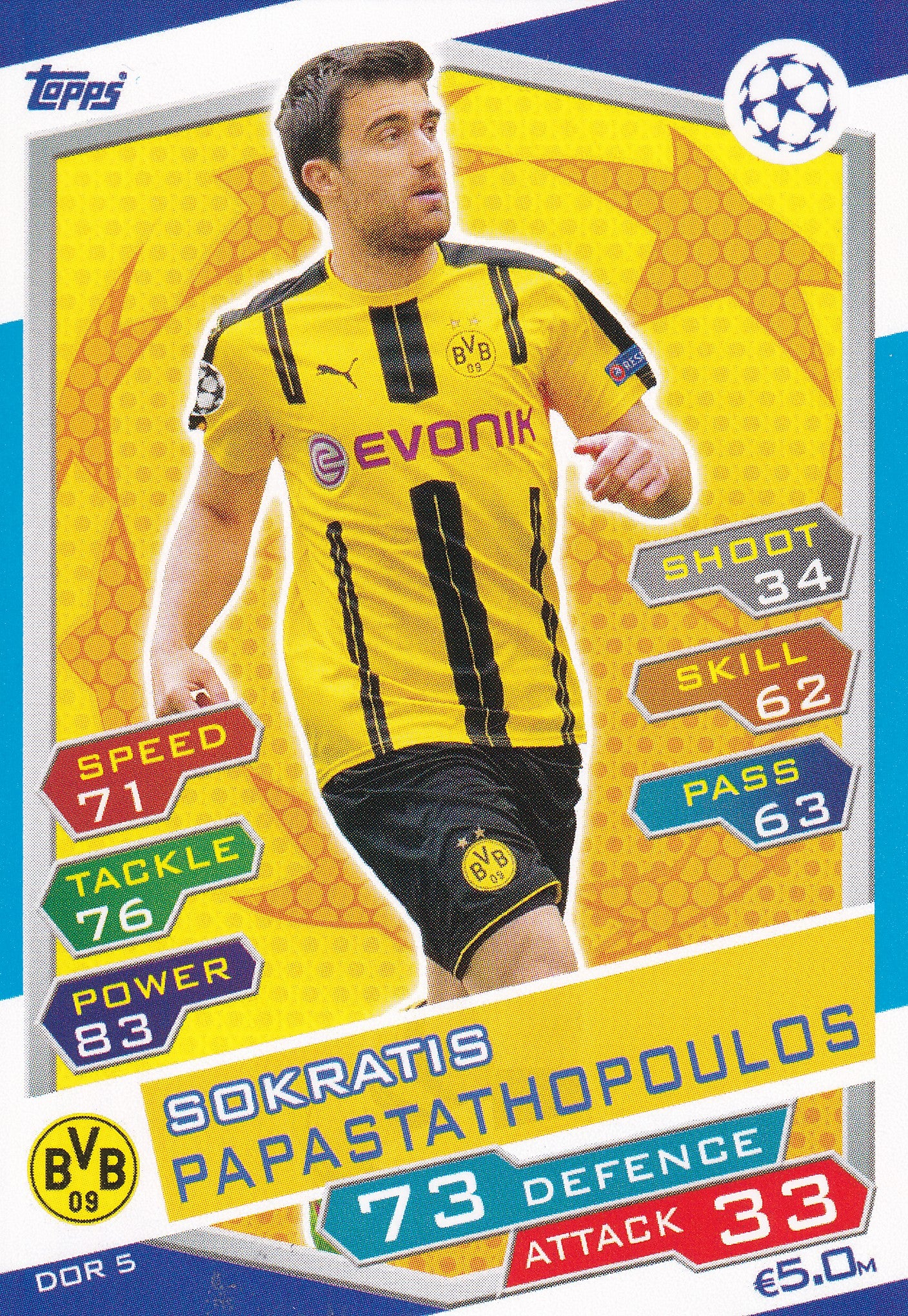 DOR-05. SOKRATIS PAPASTATHOPOULOS - BORUSSIA DORTMUND