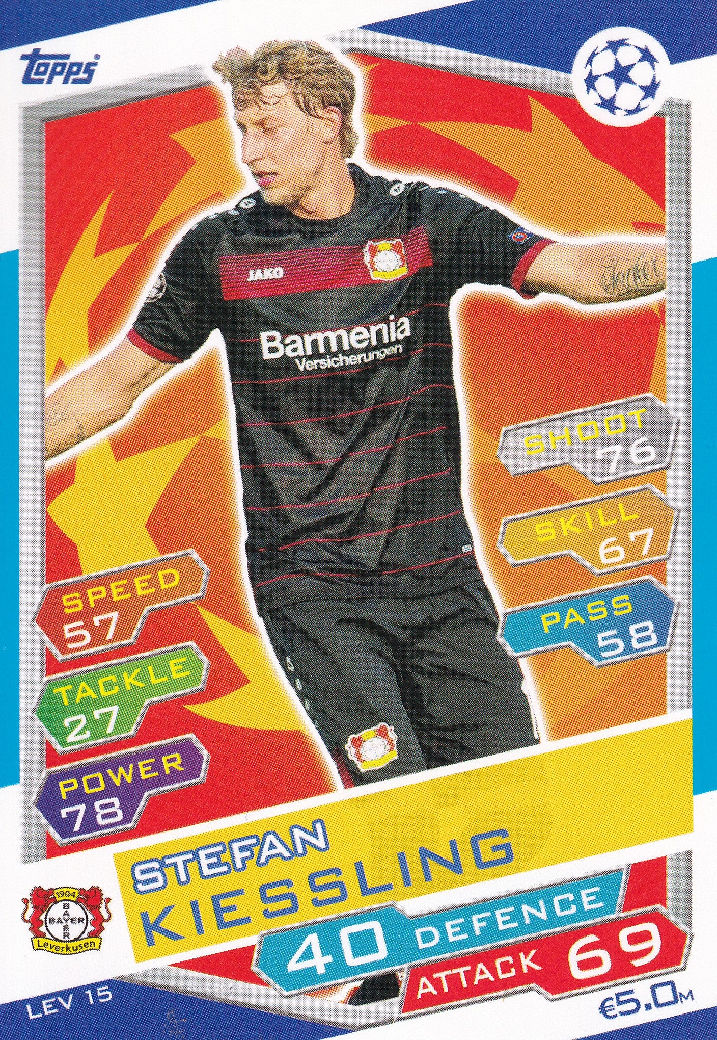 LEV-15. STEFAN KIESSLING - BAYER 04 LEVERKUSEN