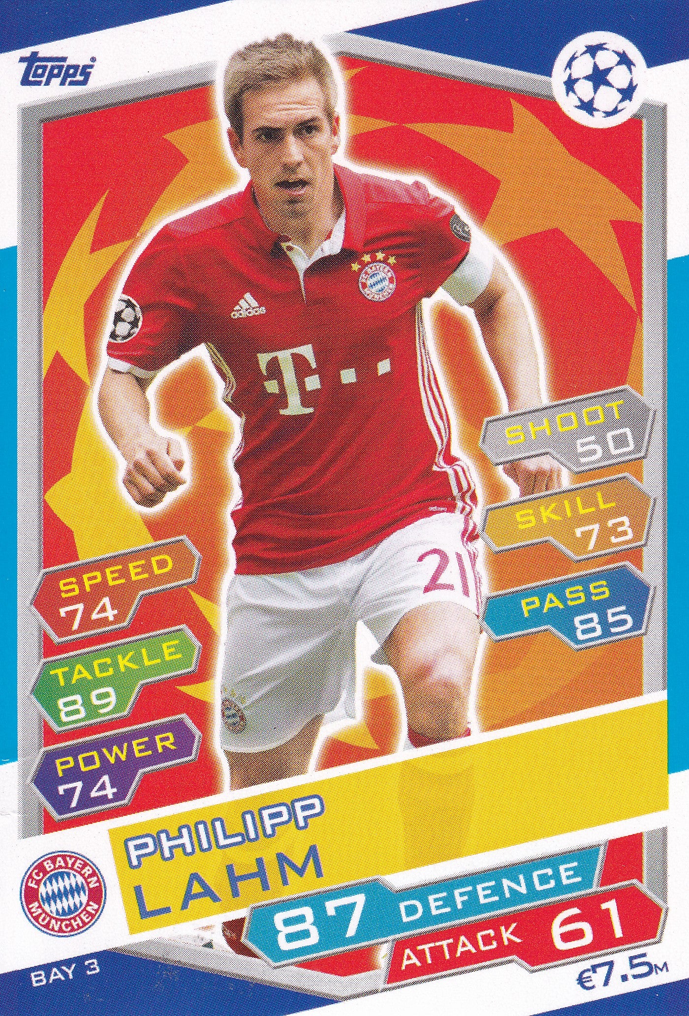BAY-03. PHILIPP LAHM - FC BAYERN MUNCHEN