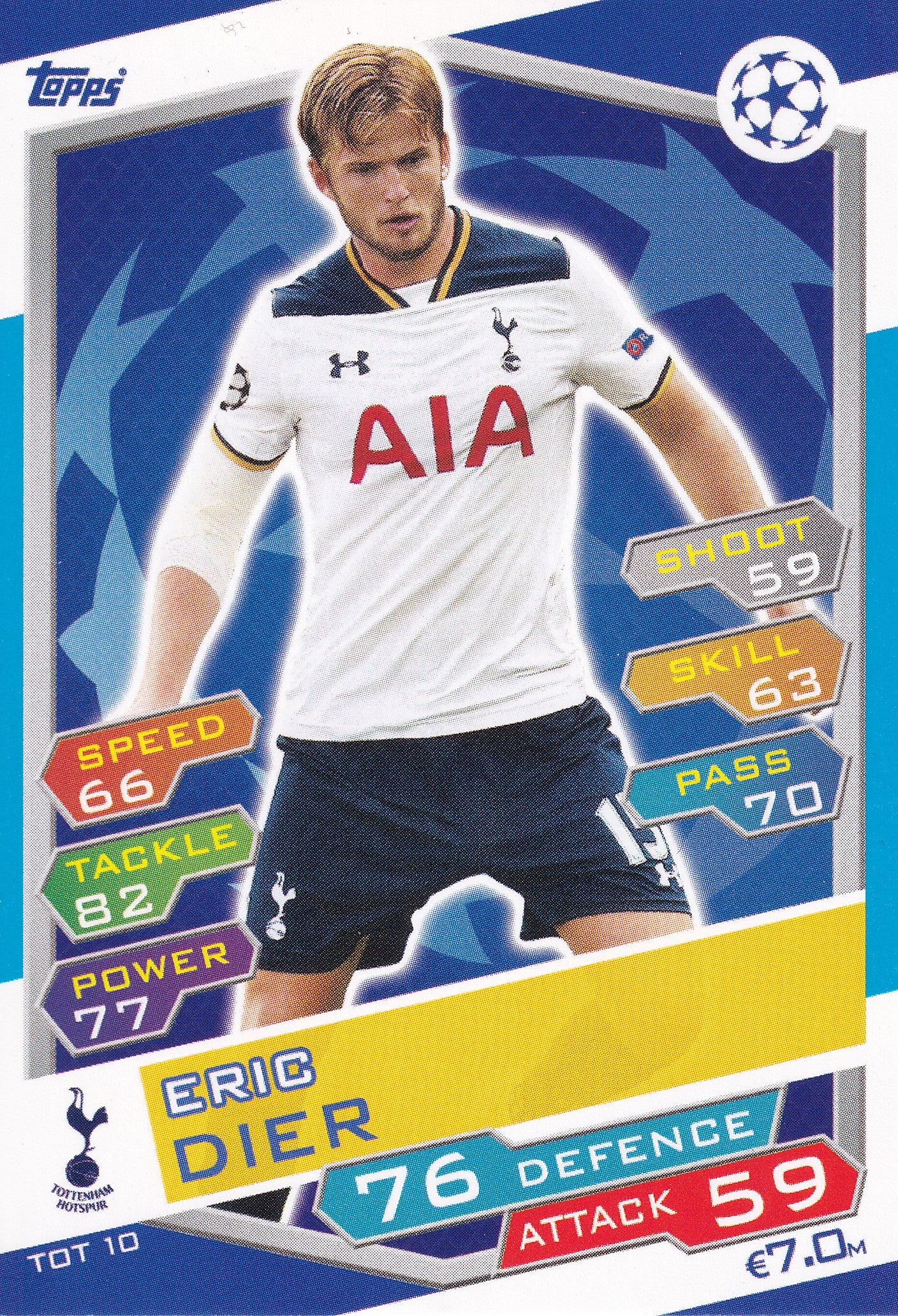 TOT-10. ERIC DIER - TOTTENHAM HOTSPUR