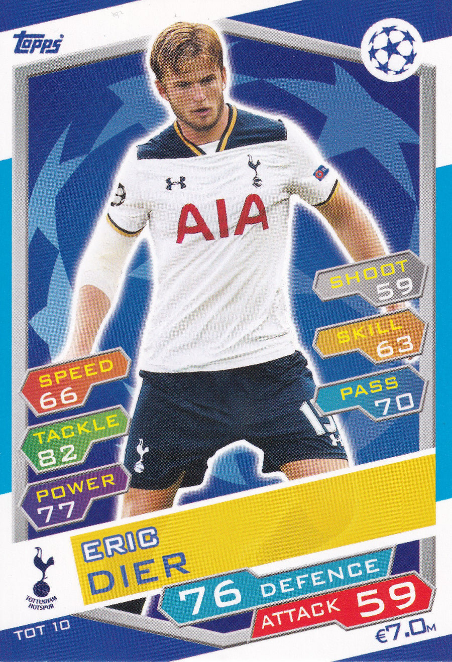 TOT-10. ERIC DIER - TOTTENHAM HOTSPUR