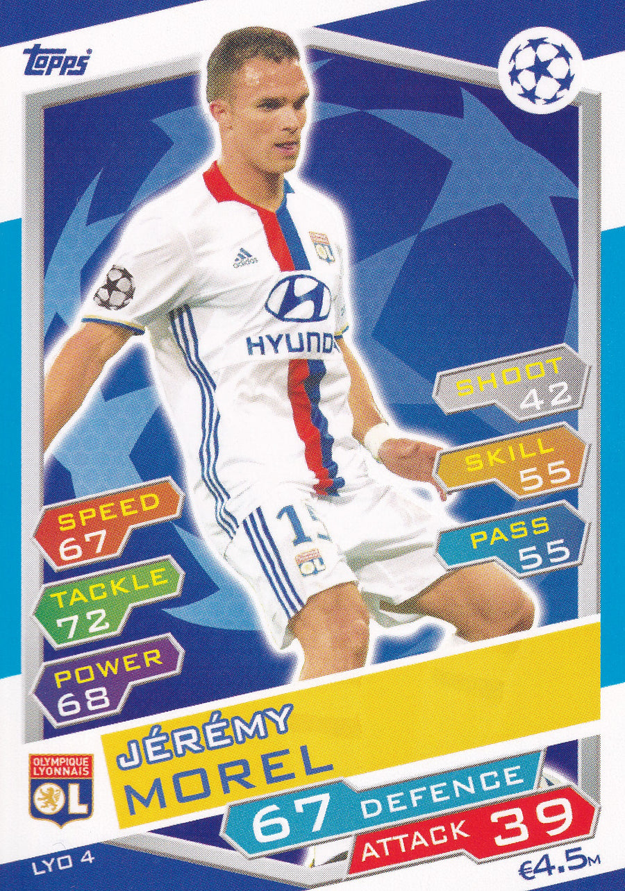 LYO-04. JEREMY MOREL - OLYMPIQUE LYONNAIS