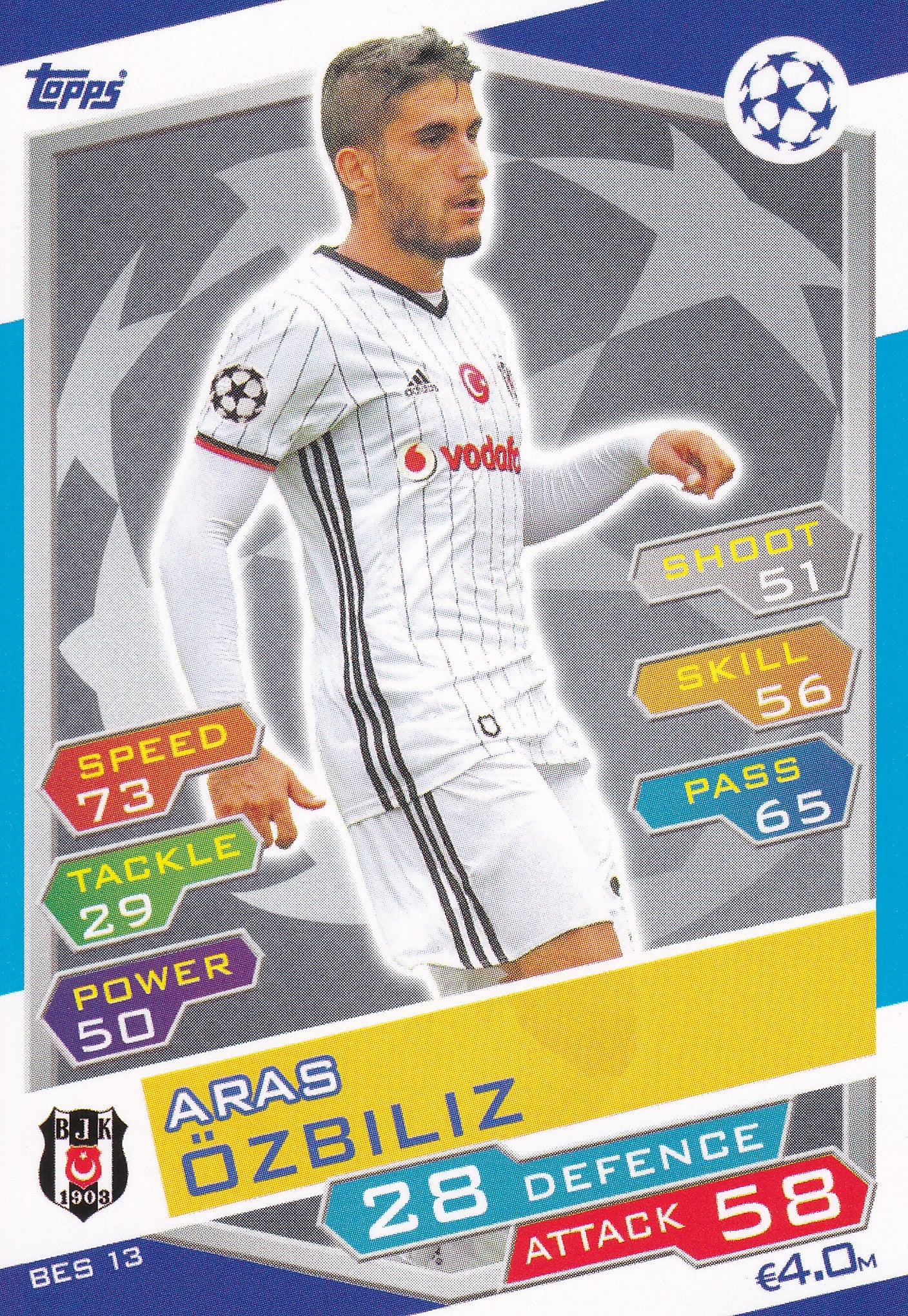 BES-13. ARAS ÖZBILIZ - BESIKTAS JK