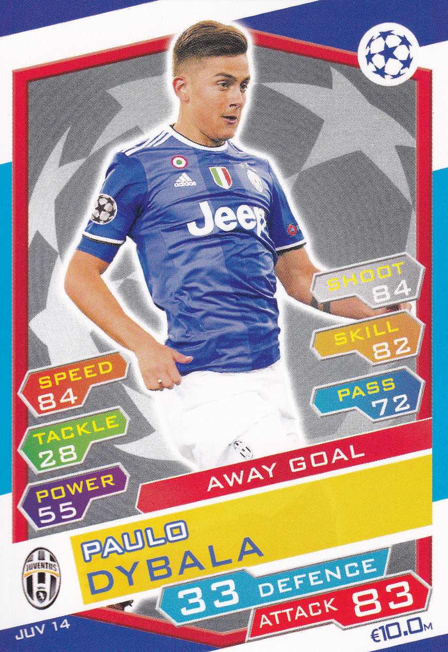 JUV-14. PAULO DYBALA - JUVENTUS - AWAY GOAL