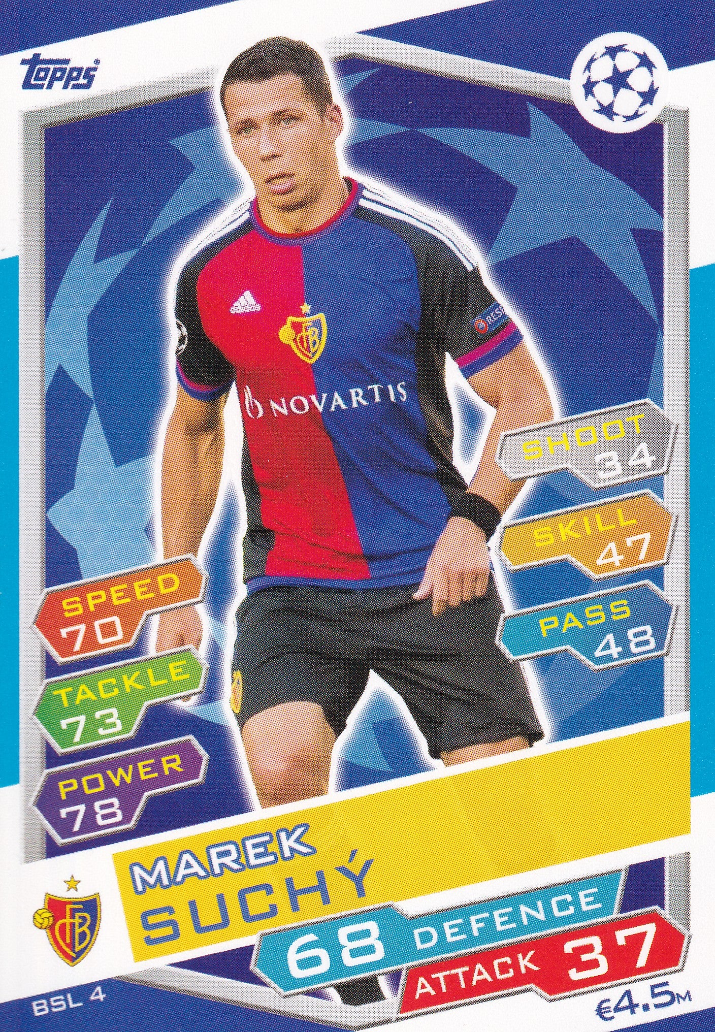 BSL-04. MAREK SUCHY - FC BASEL 1893