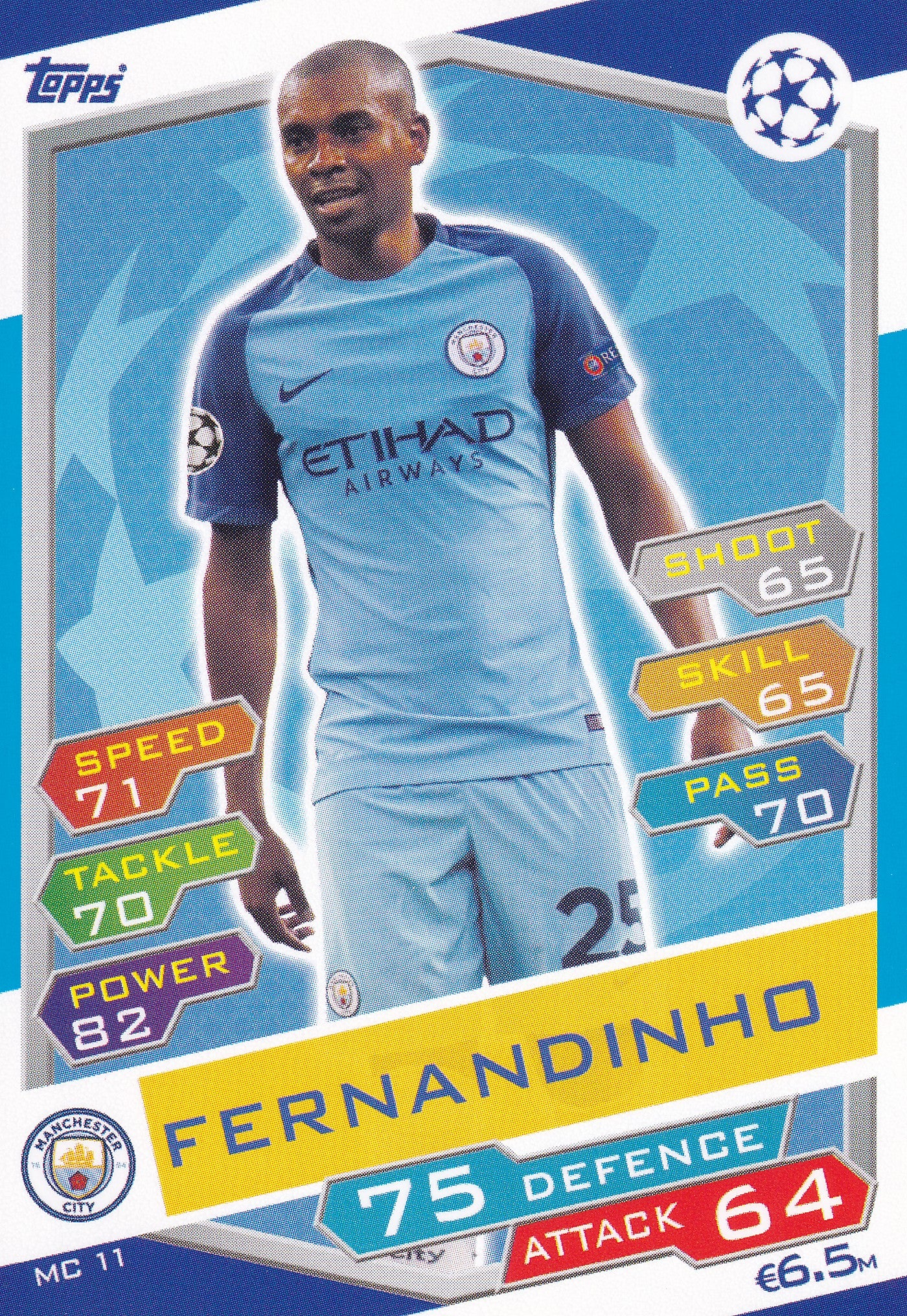 MC-11. FERNANDINHO - MANCHESTER CITY