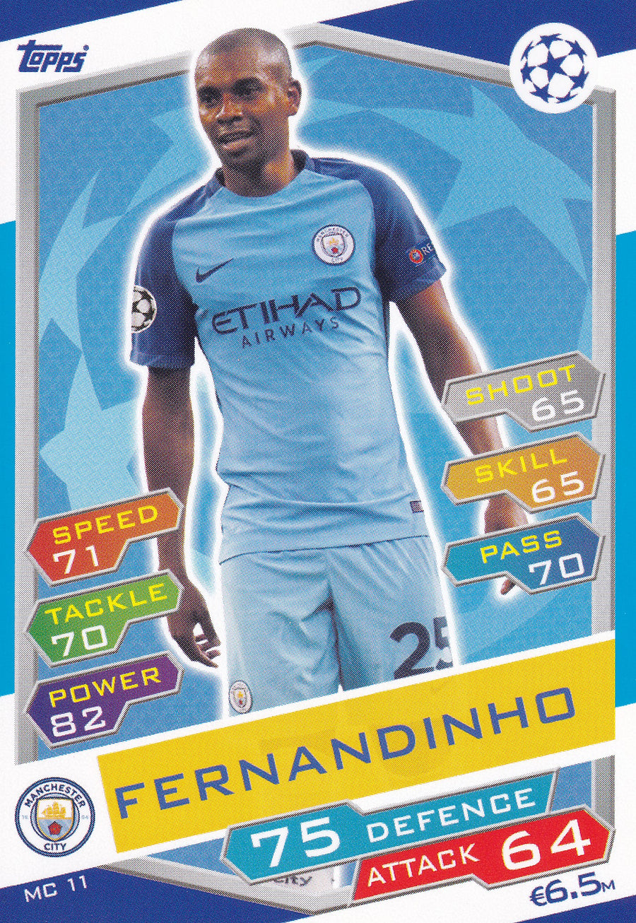MC-11. FERNANDINHO - MANCHESTER CITY