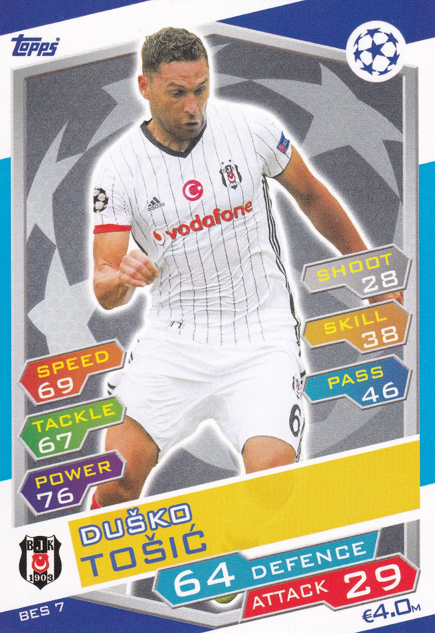 BES-07. DUSKO TOSIC - BESIKTAS JK