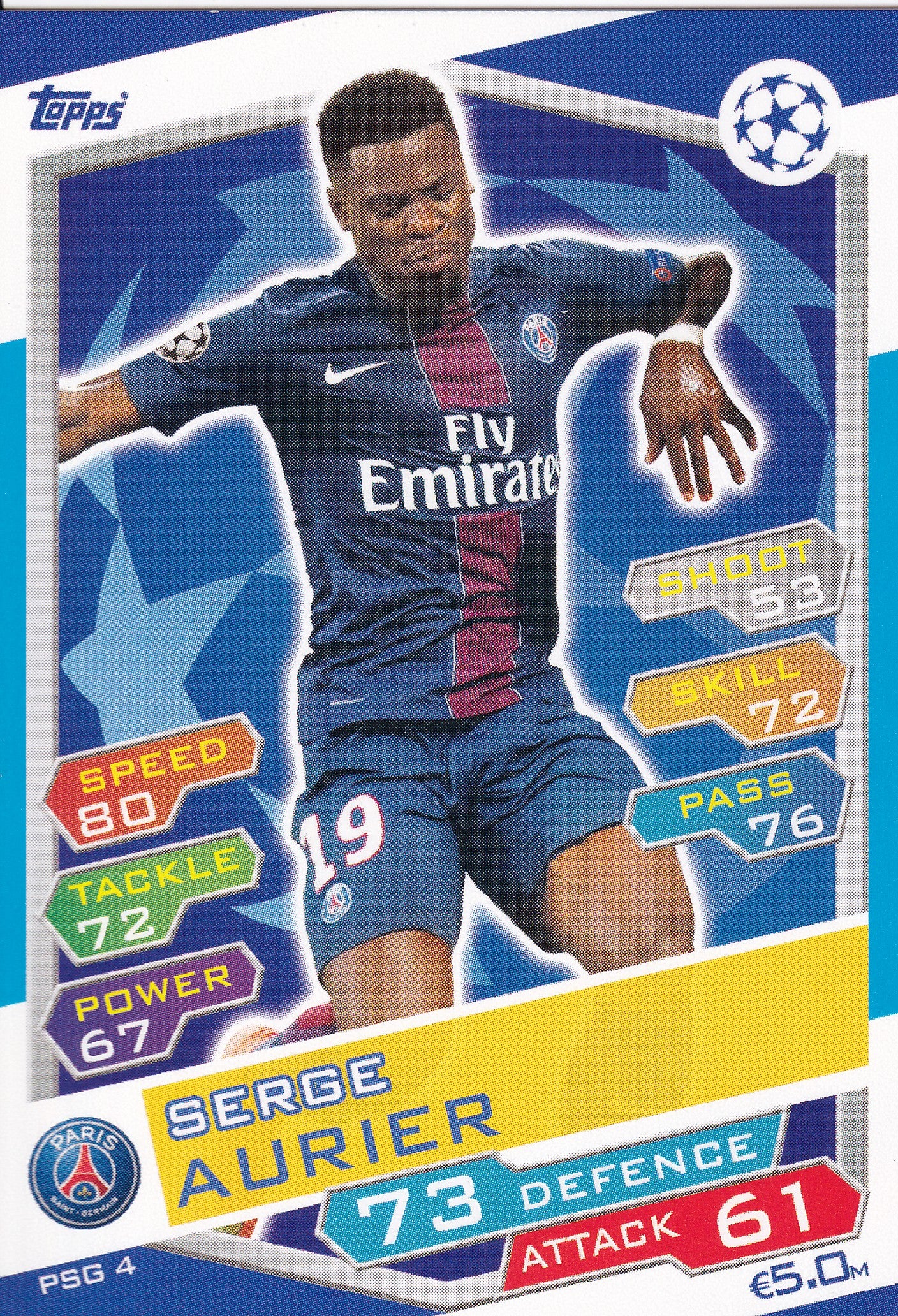 PSG-04. SERGE AURIER - PARIS SAINT-GERMAIN