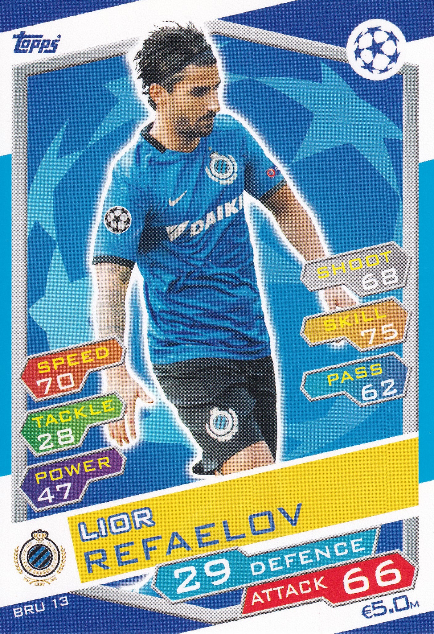 BRU-13. LIOR REFAELOV - CLUB BRUGGE KV