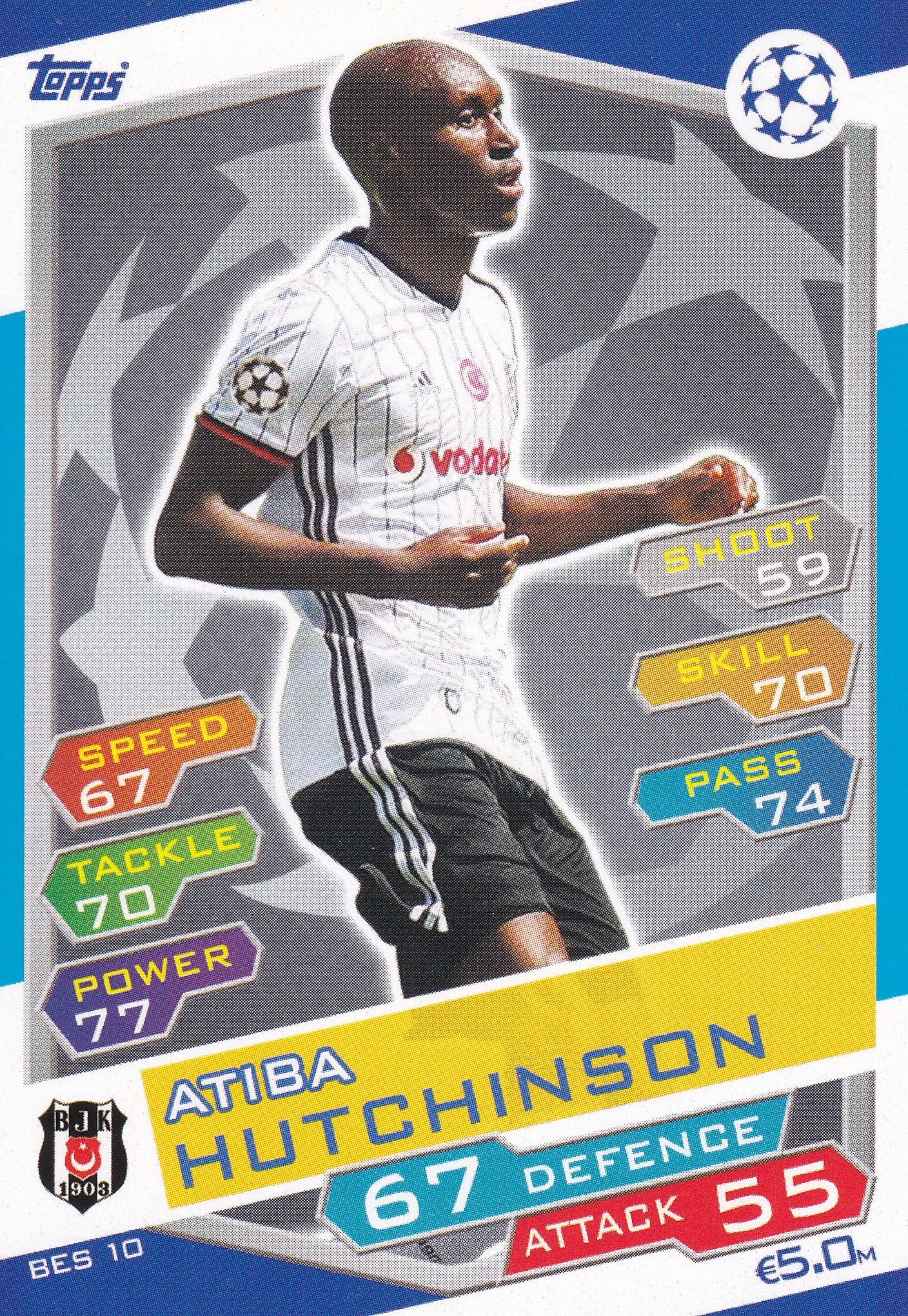 BES-10. ATIBA HUTCHINSON - BESIKTAS JK