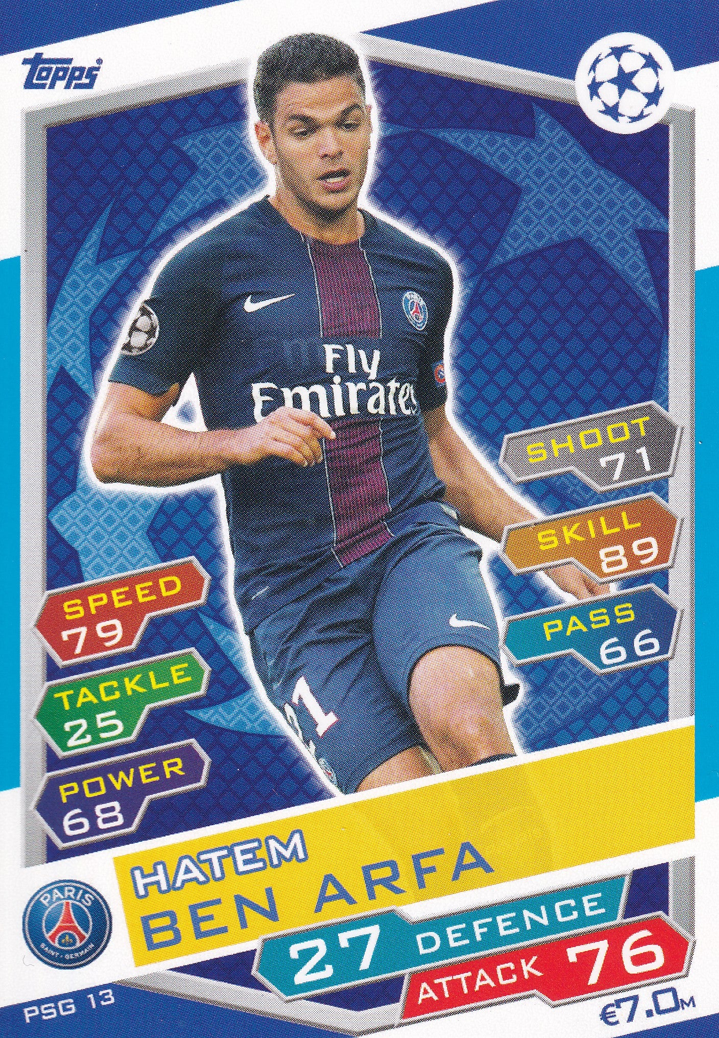 PSG-13. HATEM BEN ARFA - PARIS SAINT-GERMAIN