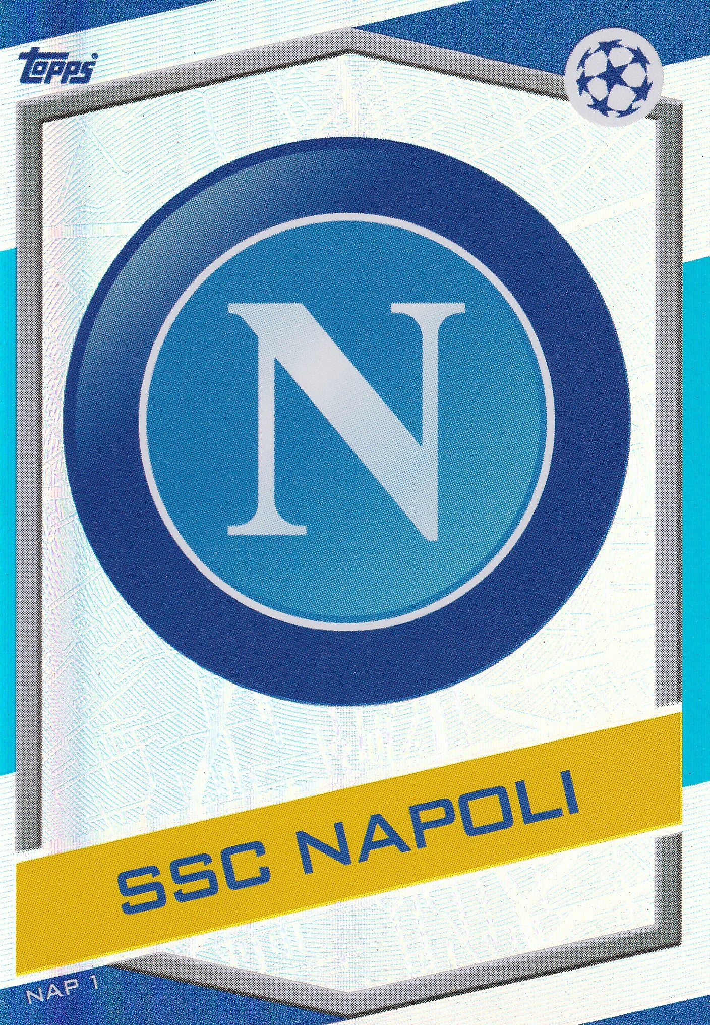 NAP-01. SSC NAPOLI - CLUB BADGE