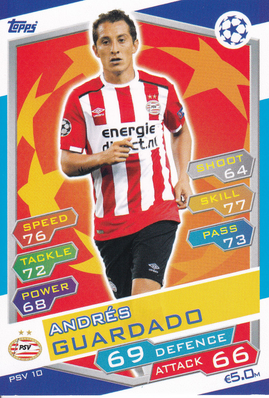 PSV-10. ANDRES GUARDADO - PSV EINDHOVEN