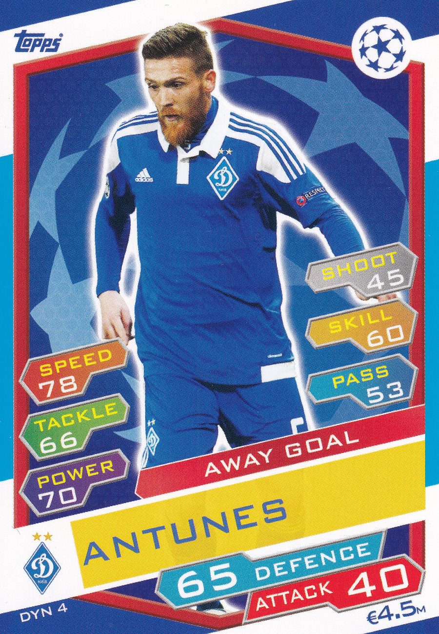 DYN-04. ANTUNES - FC DYNAMO KYIV - AWAY GOAL