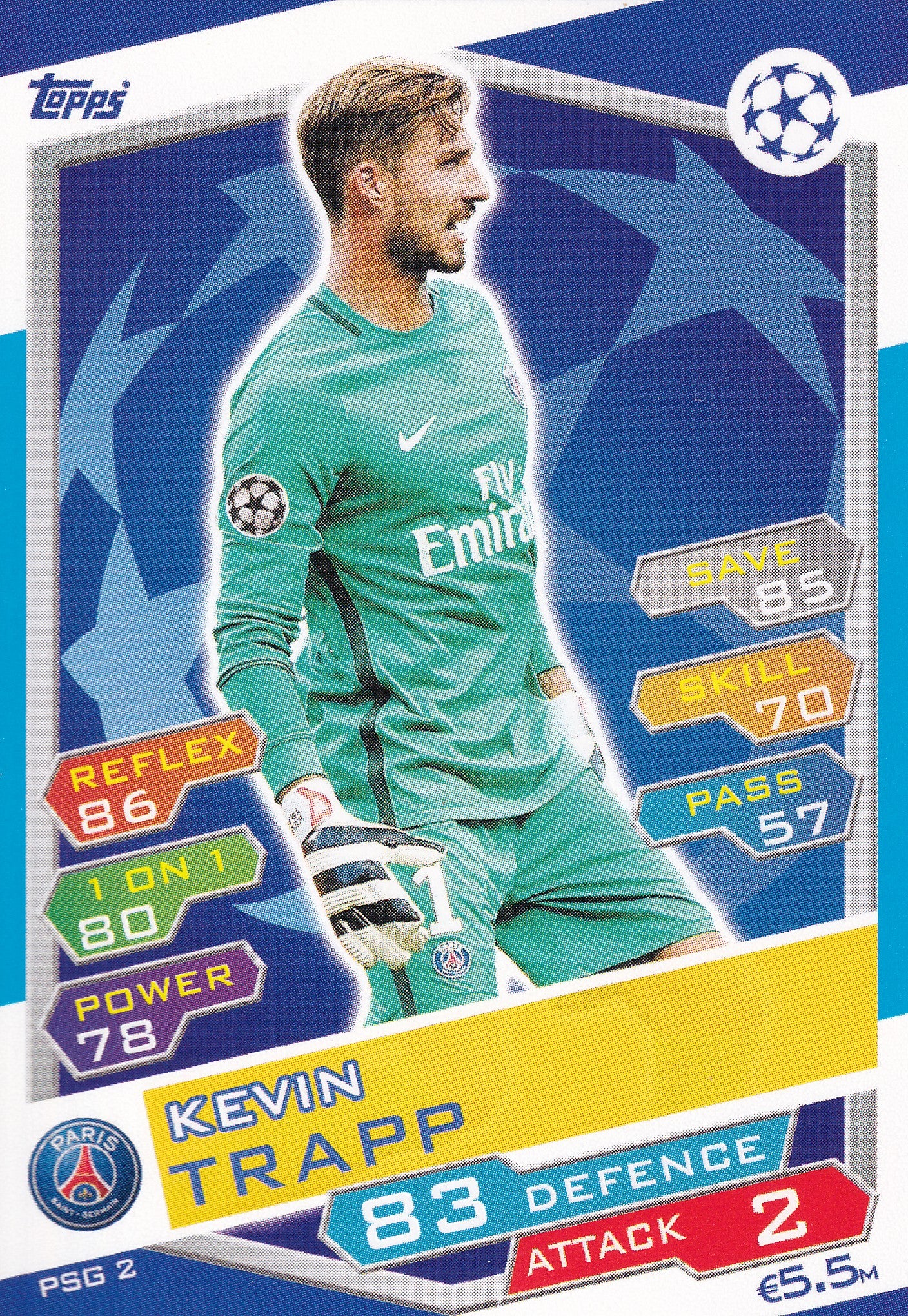 PSG-02. KEVIN TRAPP - PARIS SAINT-GERMAIN