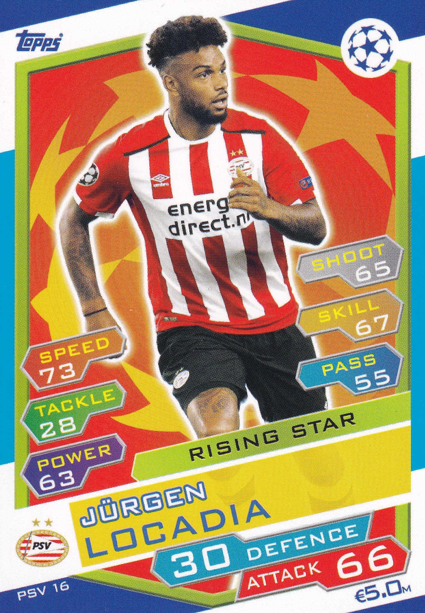 PSV-16. JÜRGEN LOCADIA - PSV EINDHOVEN