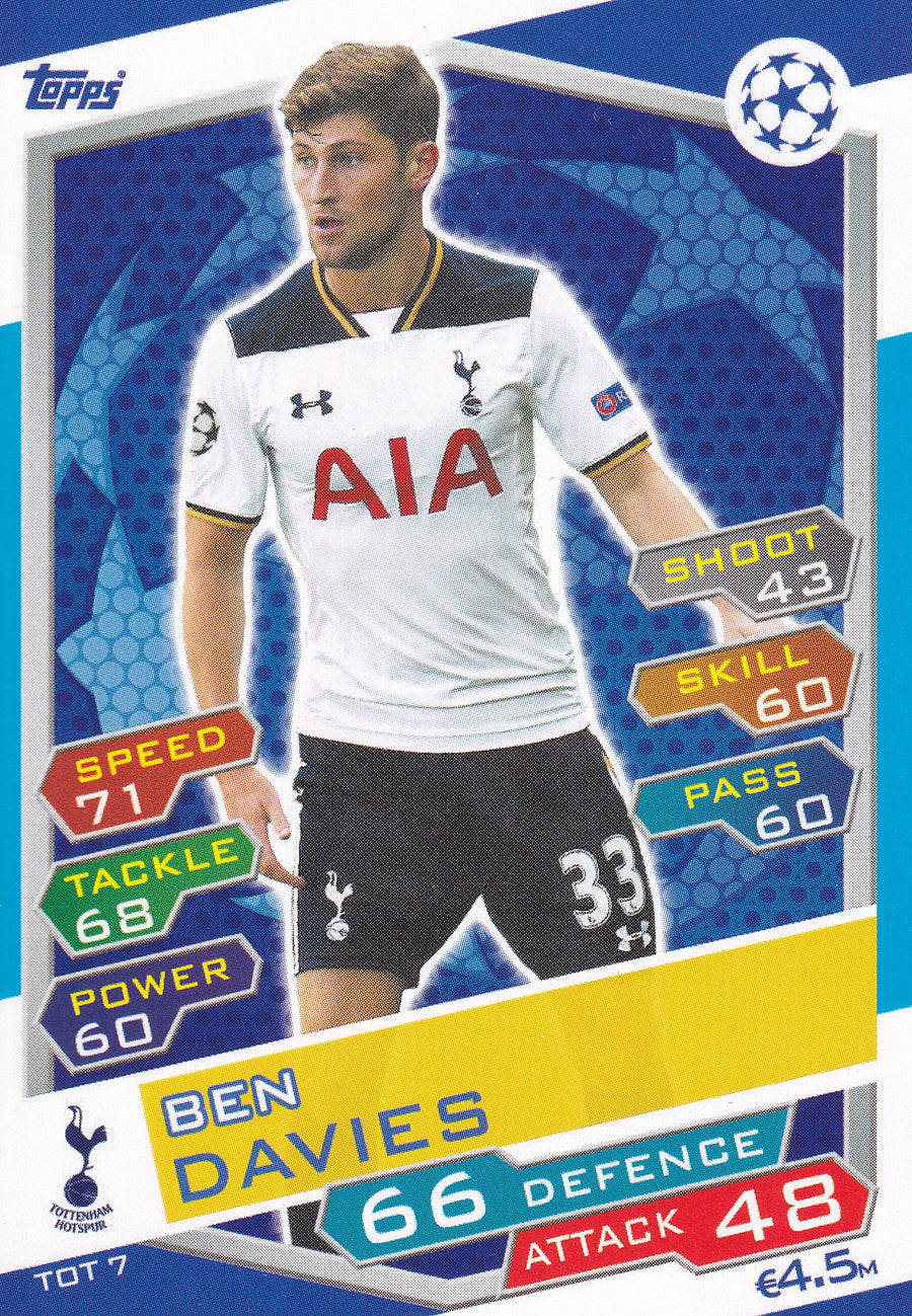 TOT-07. BEN DAVIES - TOTTENHAM HOTSPUR