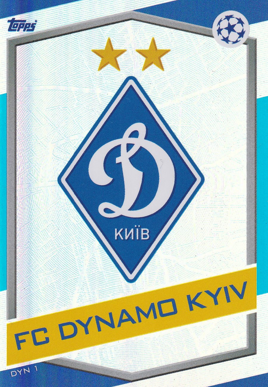 DYN-01. FC DYNAMO KYIV - CLUB BADGE