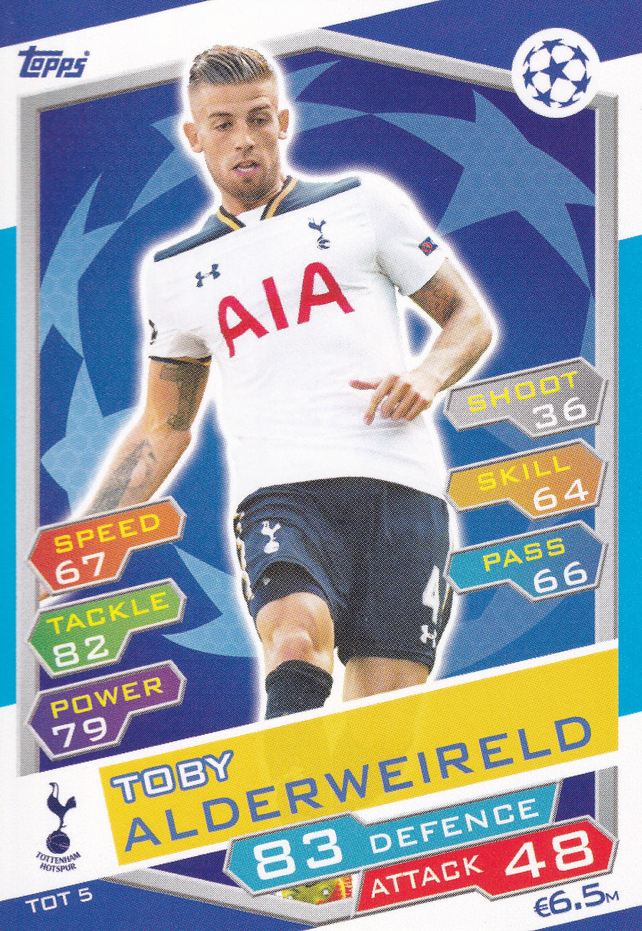 TOT-05. TOBY ALDERWEIRELD - TOTTENHAM HOTSPUR