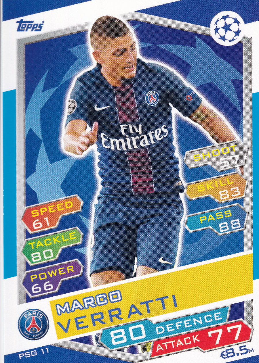 PSG-11. MARCO VERRATTI - PARIS SAINT-GERMAIN