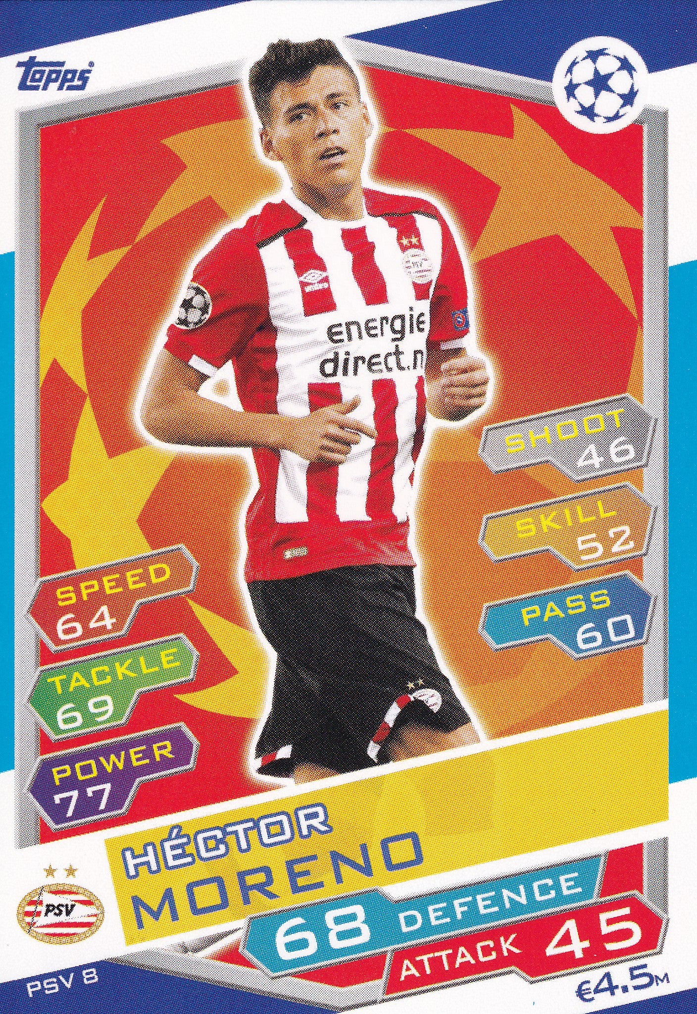 PSV-08. HECTOR MORENO - PSV EINDHOVEN