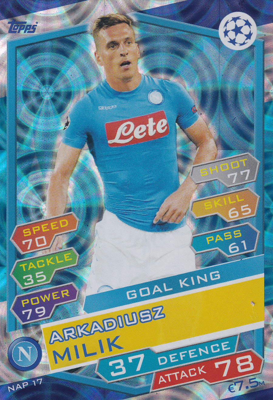 NAP-17. ARKADIUSZ MILIK - SSC NAPOLI - GOAL KING