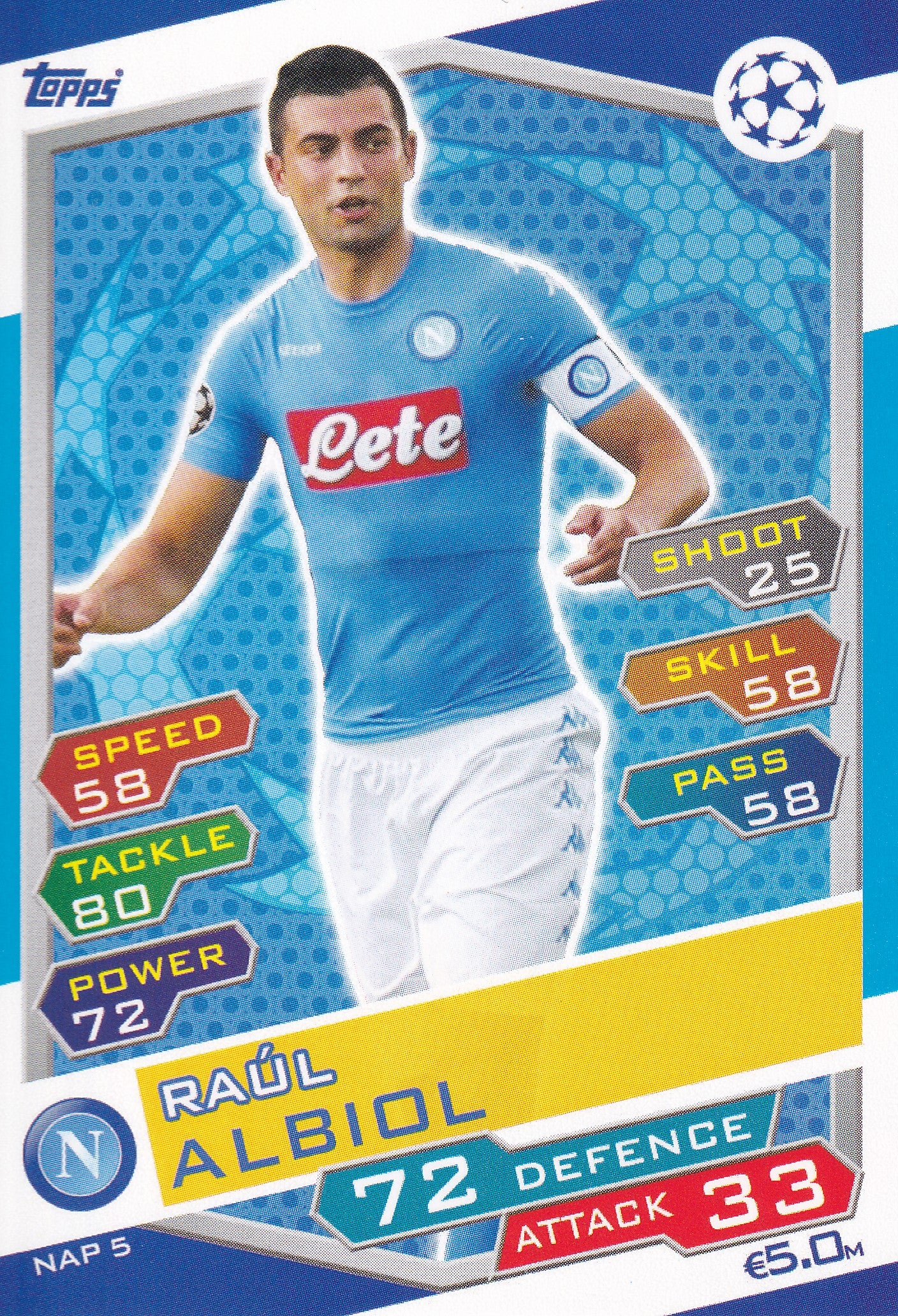 NAP-05. RAUL ALBIOL - SSC NAPOLI