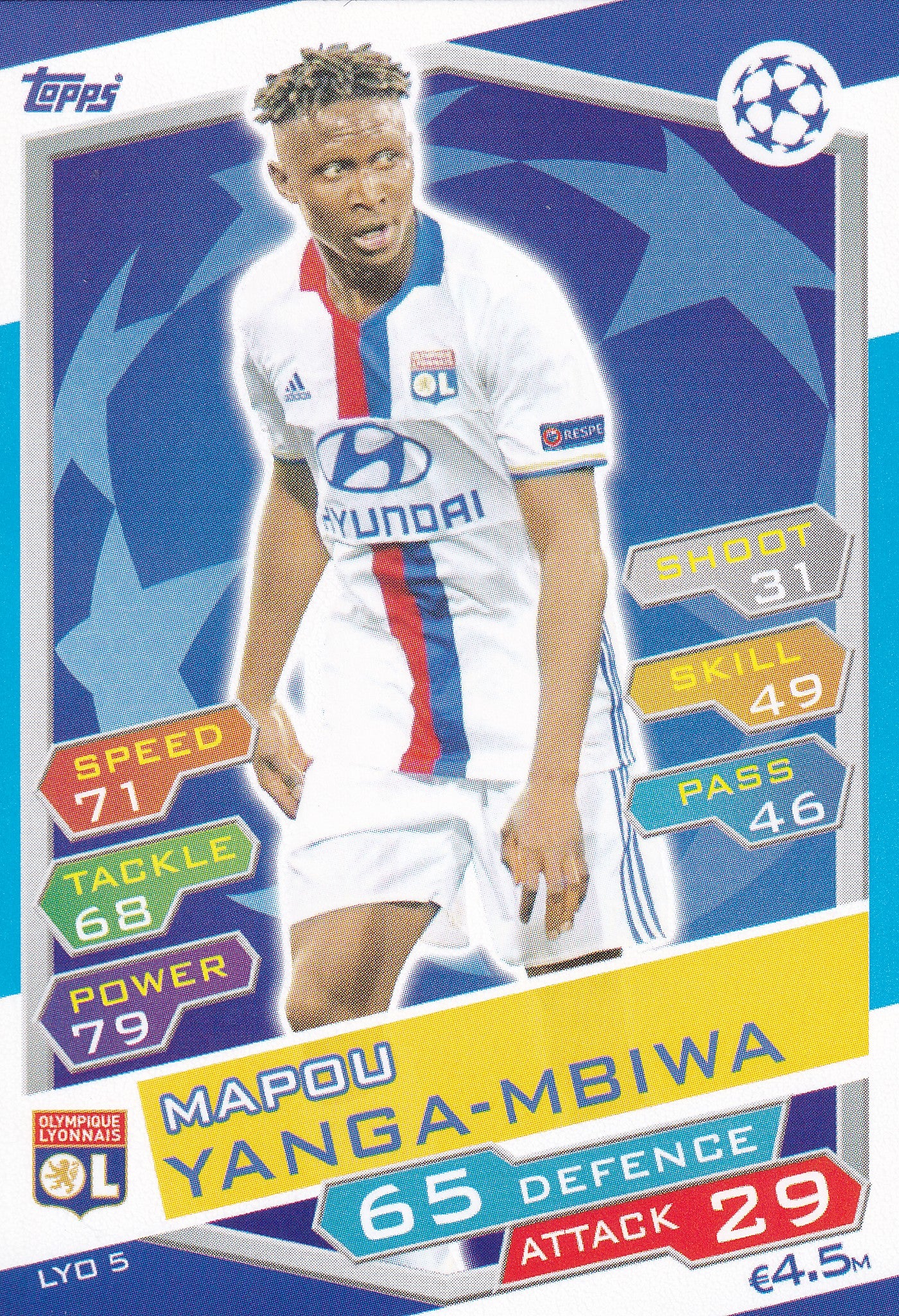 LYO-05. MAPOU YANGA-MBIWA - OLYMPIQUE LYONNAIS