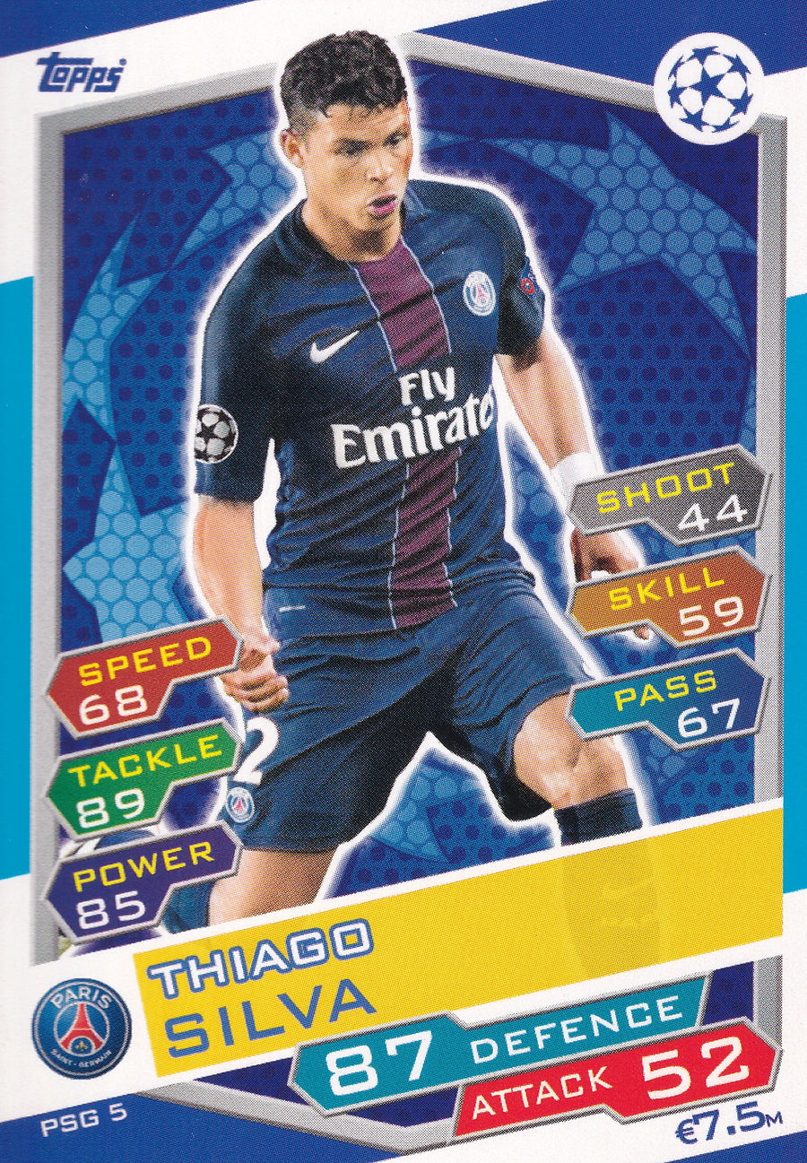 PSG-05. THIAGO SILVA - PARIS SAINT-GERMAIN