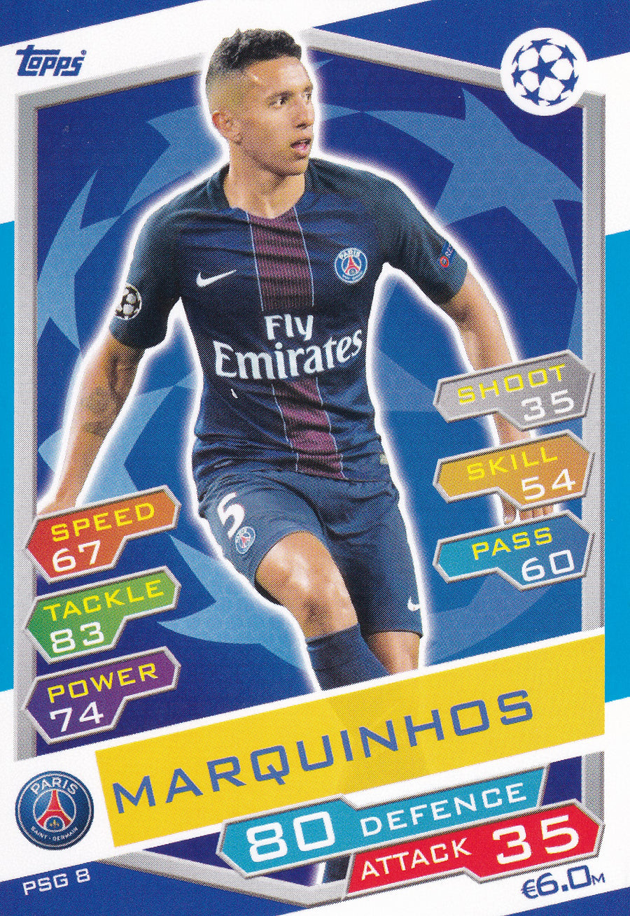 PSG-08. MARQUINHOS - PARIS SAINT-GERMAIN