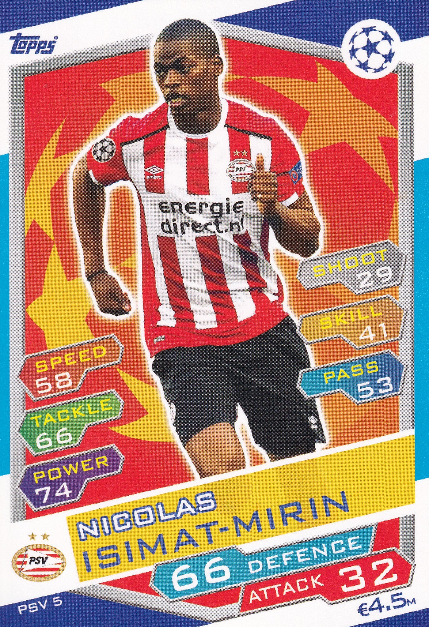 PSV-05. NICOLAS ISIMAT-MIRIN - PSV EINDHOVEN
