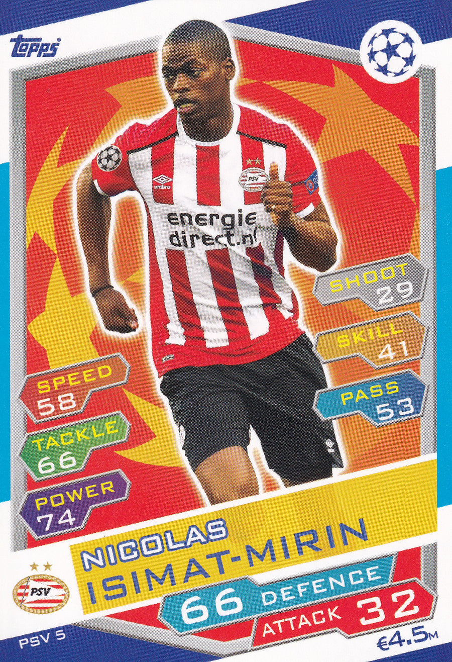 PSV-05. NICOLAS ISIMAT-MIRIN - PSV EINDHOVEN