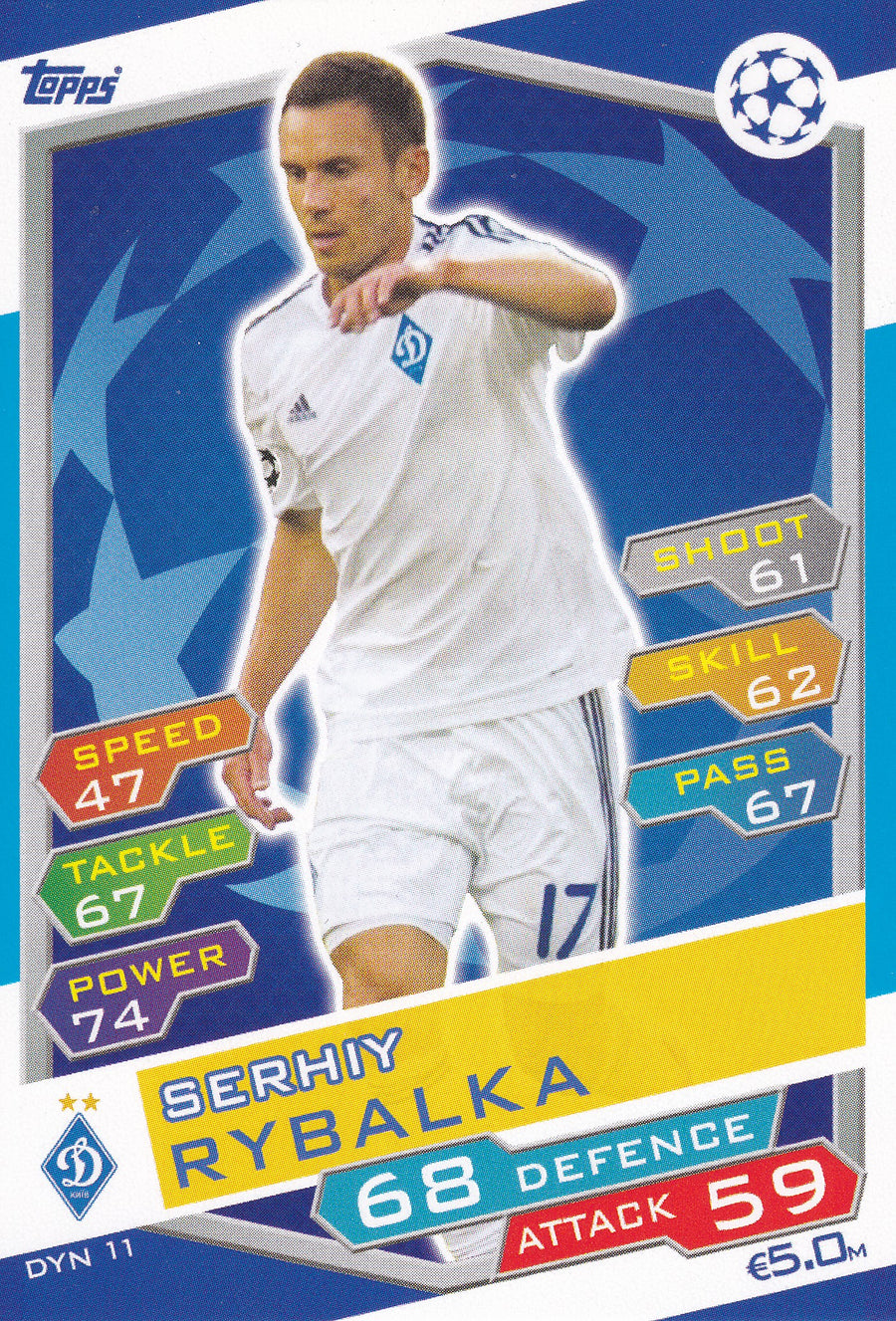 DYN-11. SERHIY RYBALKA - FC DYNAMO KYIV