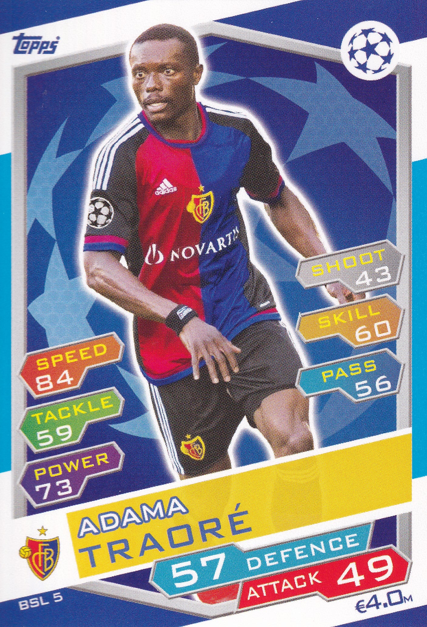 BSL-05. ADAMA TRAORE - FC BASEL 1893