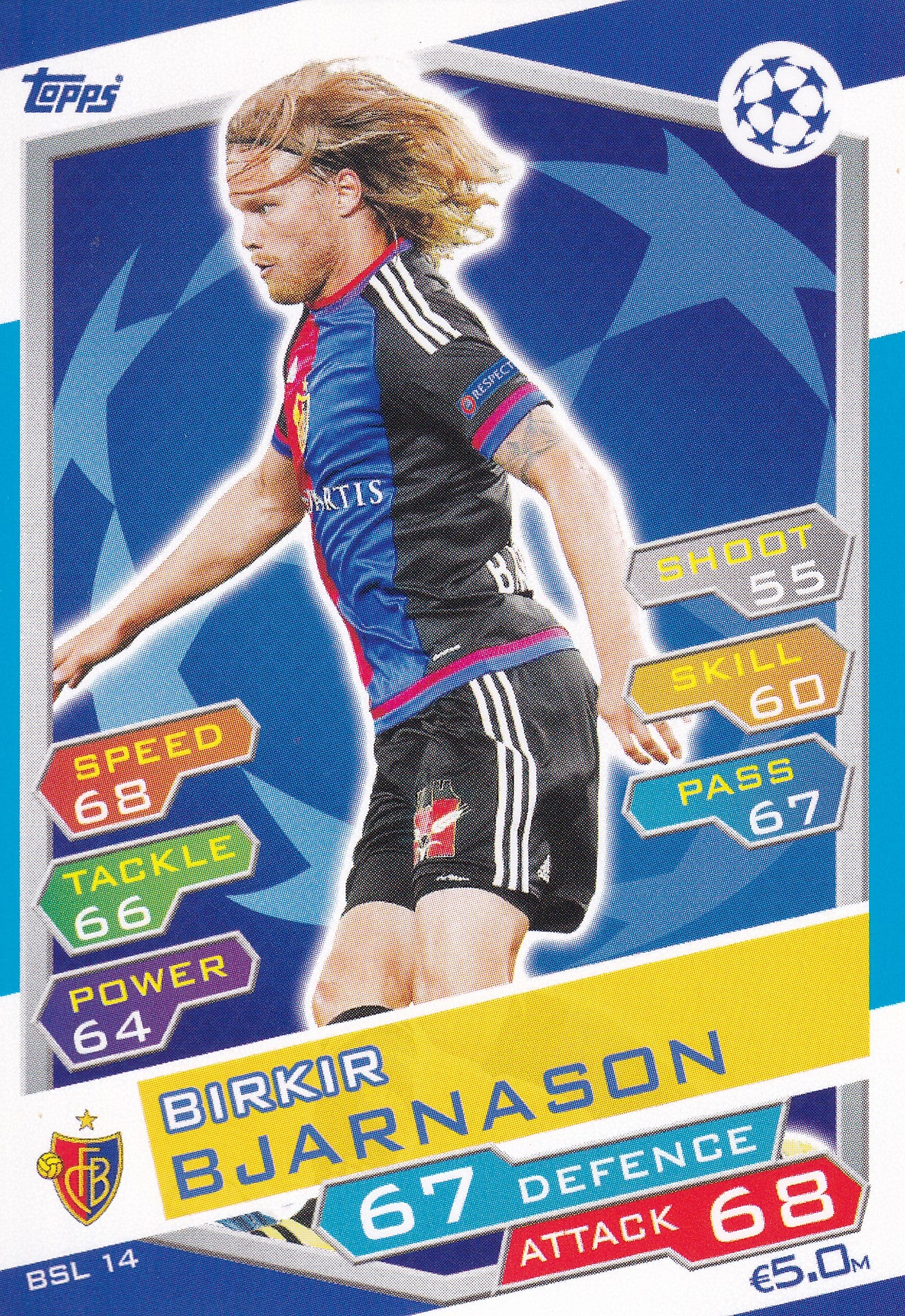 BSL-14. BIRKIR BJARNASON - FC BASEL 1893