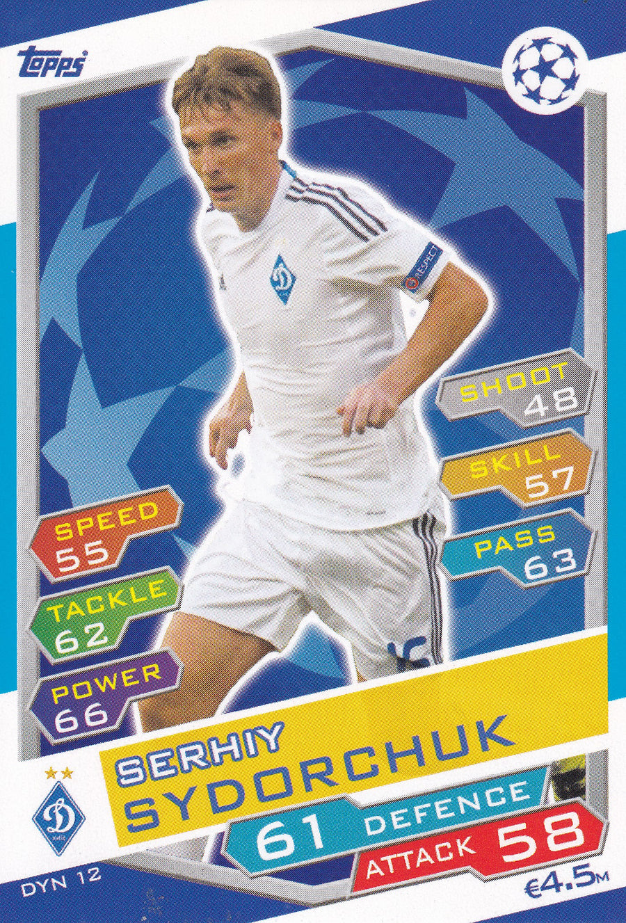 DYN-12. SERHIY SYDORCHUK - FC DYNAMO KYIV