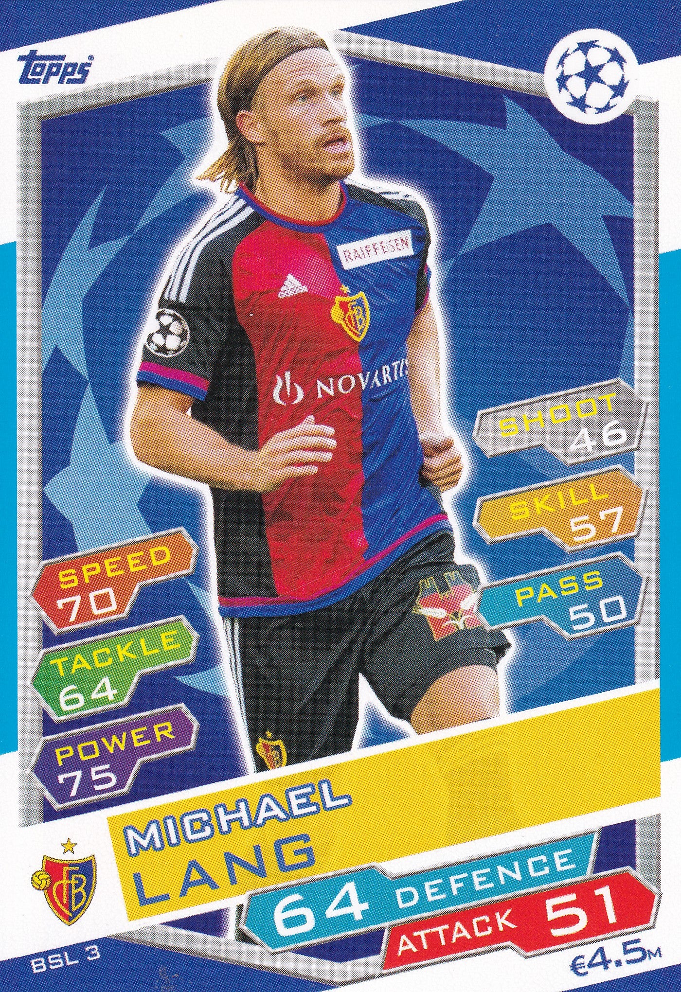 BSL-03. MICHAEL LANG - FC BASEL 1893