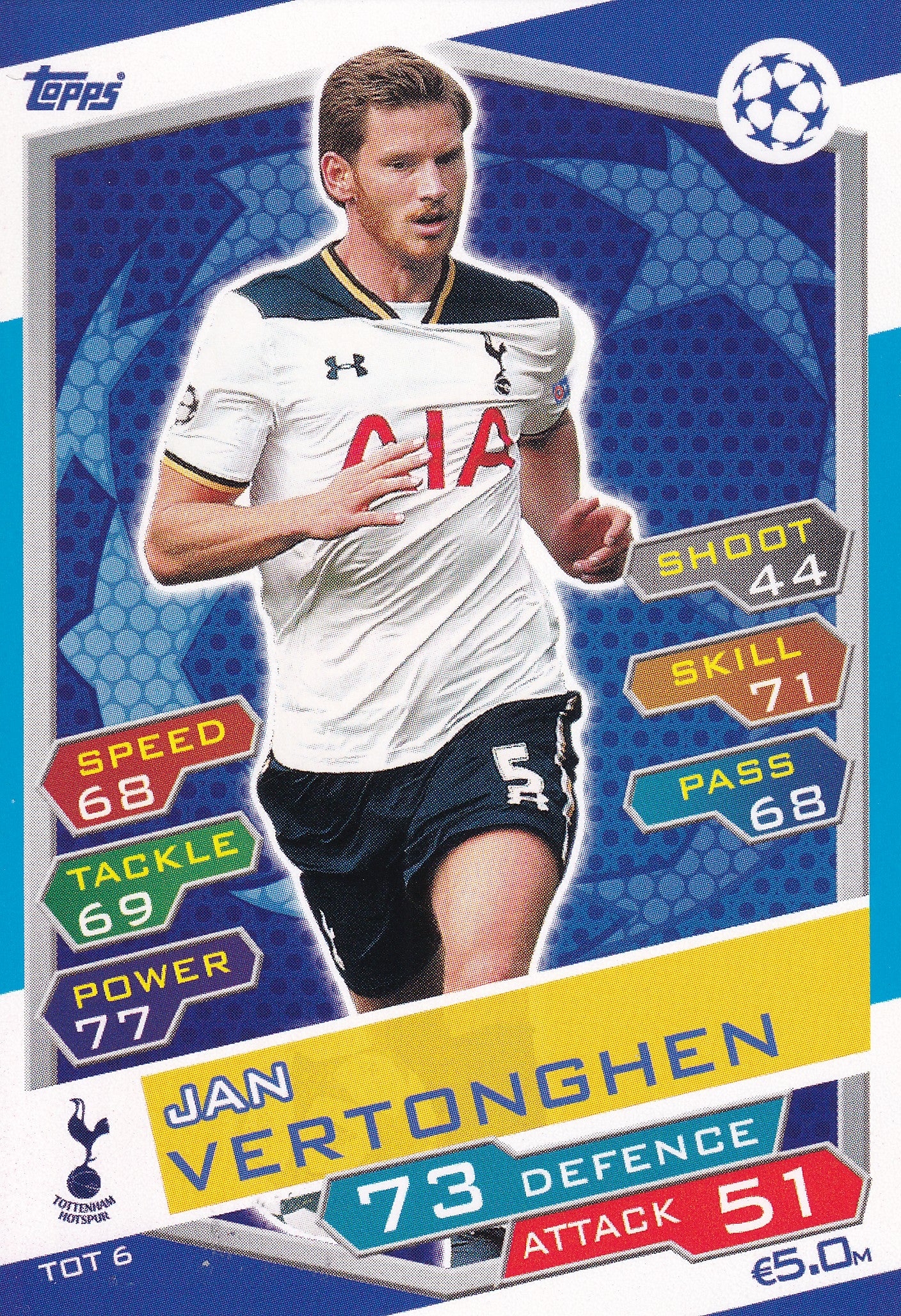 TOT-06. JAN VERTONGHEN - TOTTENHAM HOTSPUR