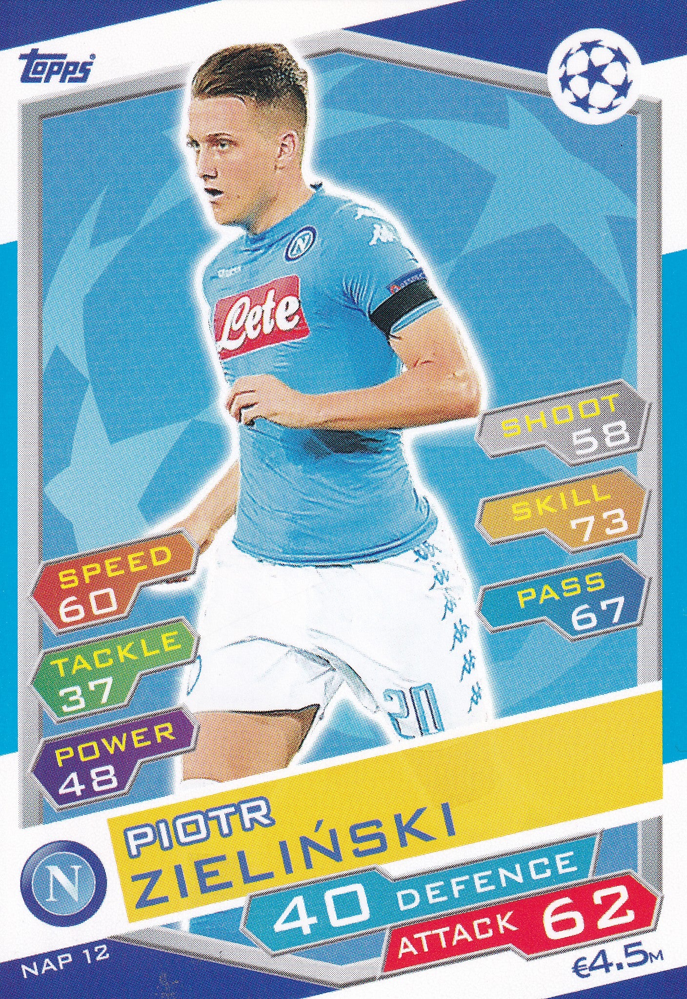 NAP-12. PIOTR ZIELINSKI - SSC NAPOLI