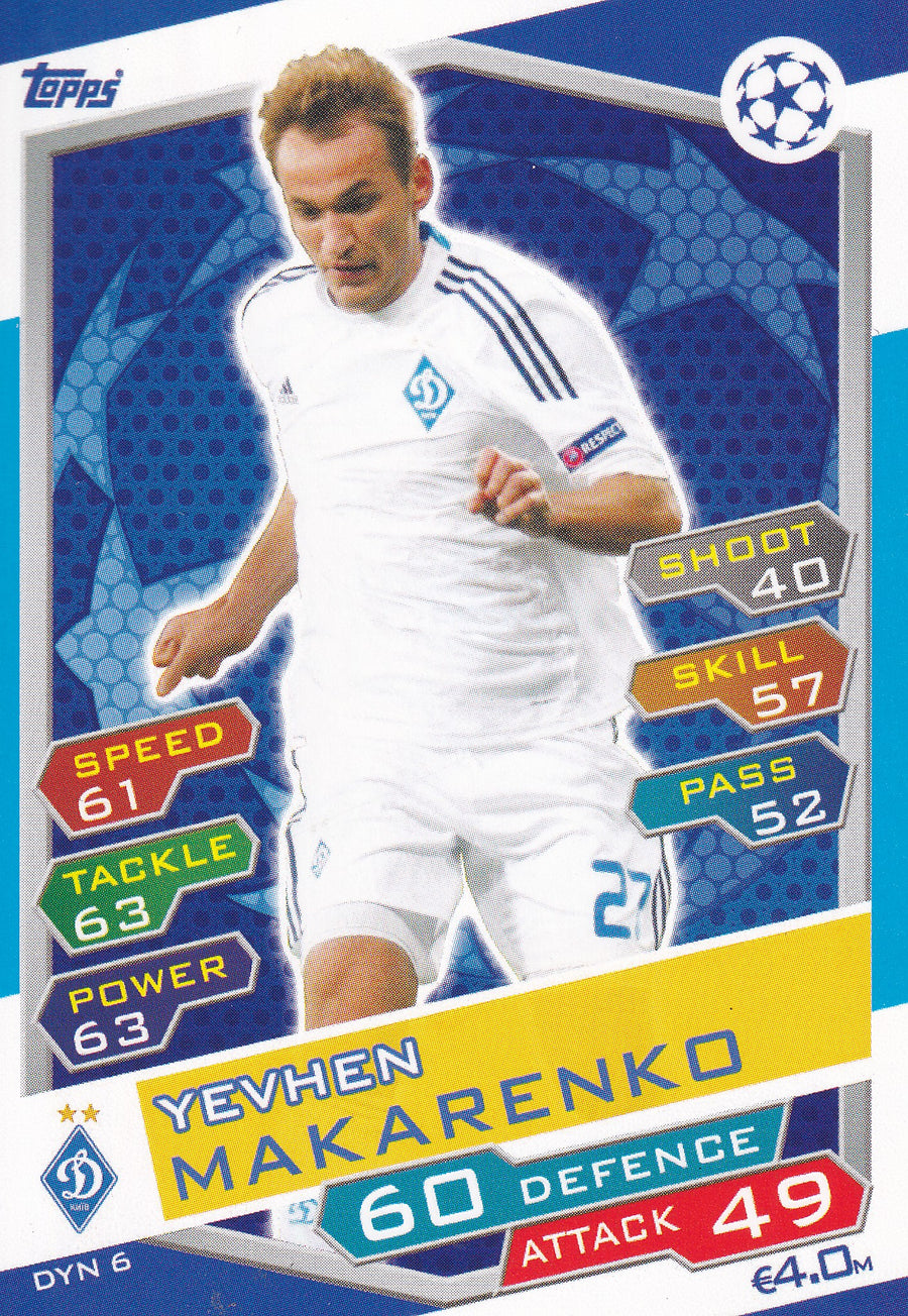 DYN-06. YEVHEN MAKARENKO - FC DYNAMO KYIV