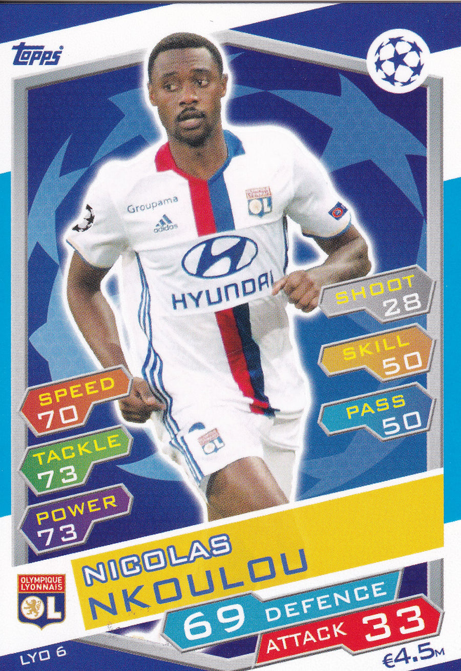 LYO-06. NICOLAS NHOULOU - OLYMPIQUE LYONNAIS