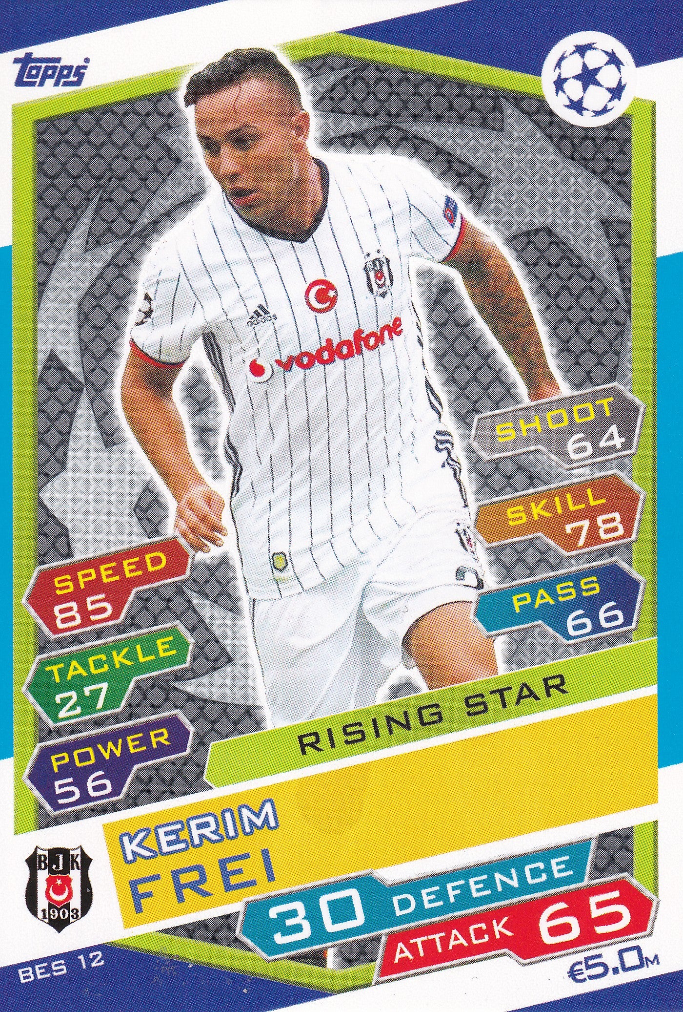 BES-12. KERIM FREI - BESIKTAS JK - RISING STAR