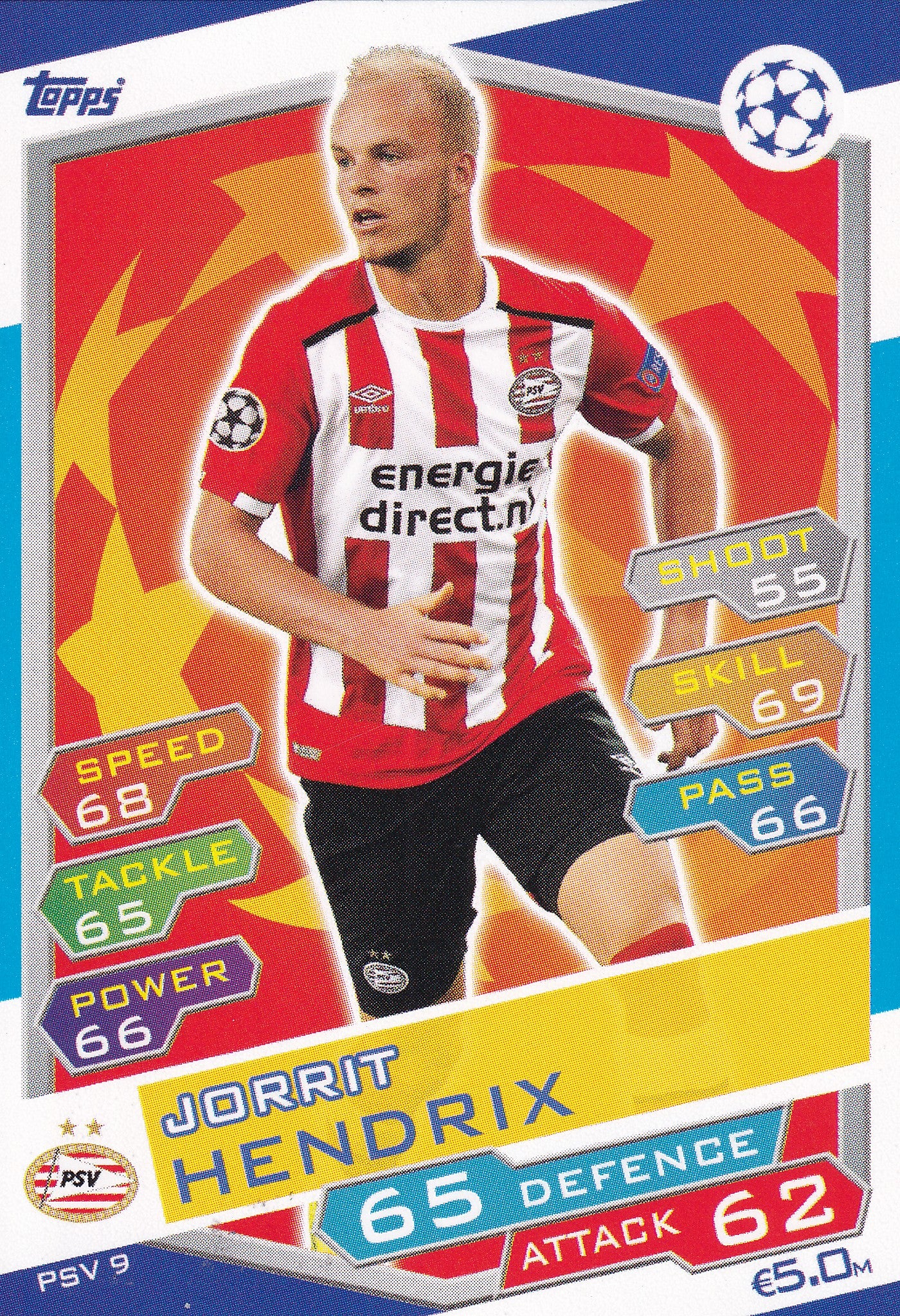 PSV-09. JORRIT HENDRIX - PSV EINDHOVEN