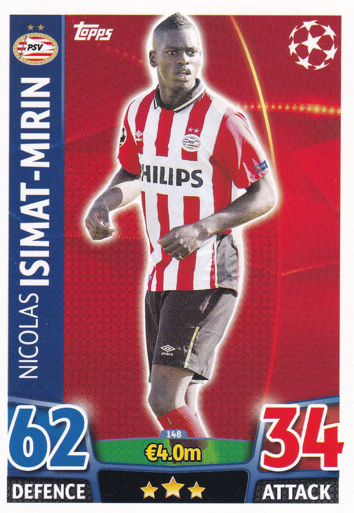 148. NICOLAS ISIMAT-MIRIN - PSV EINDHOVEN