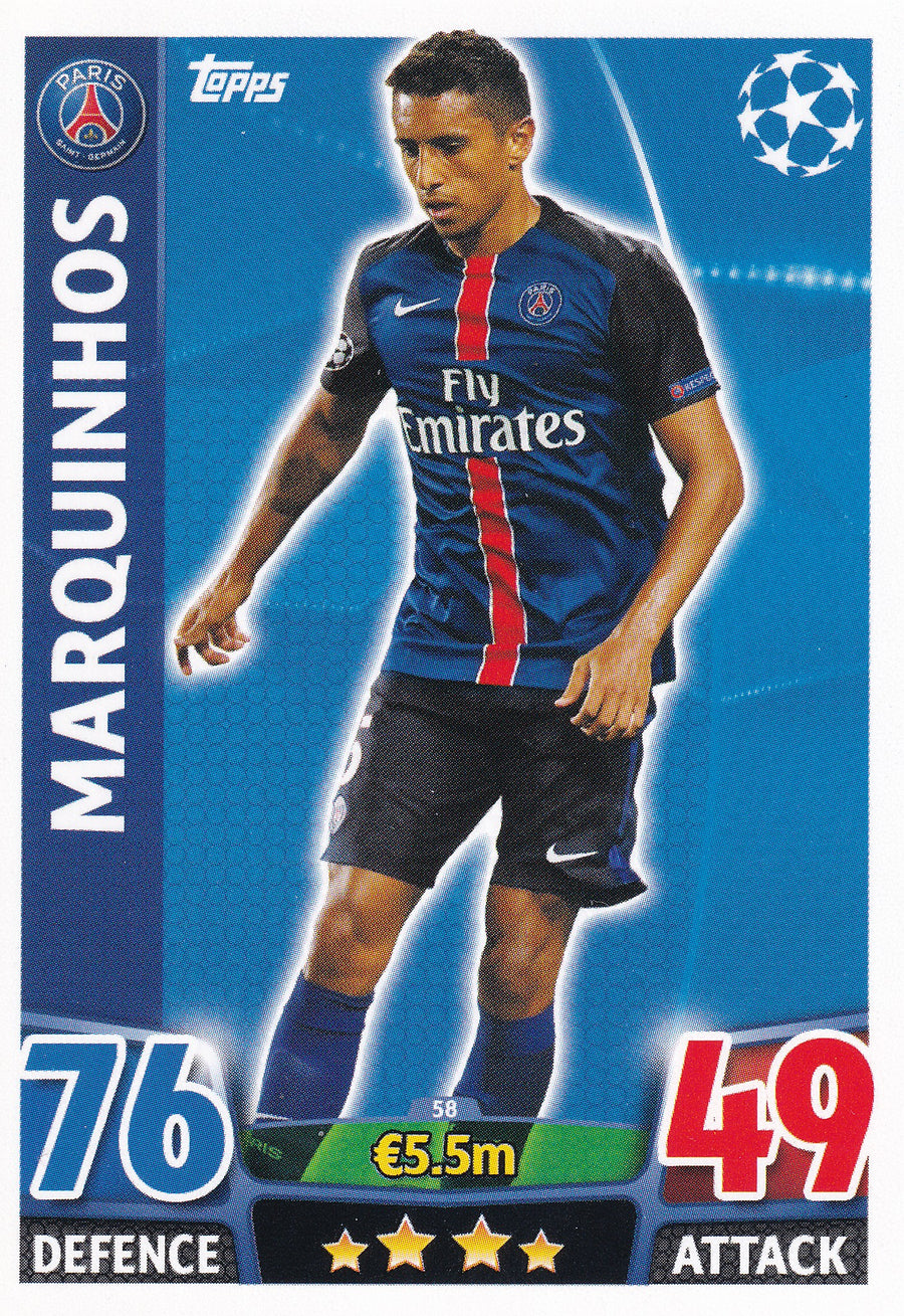 058. MARQUINHOS - PARIS SAINT-GERMAIN