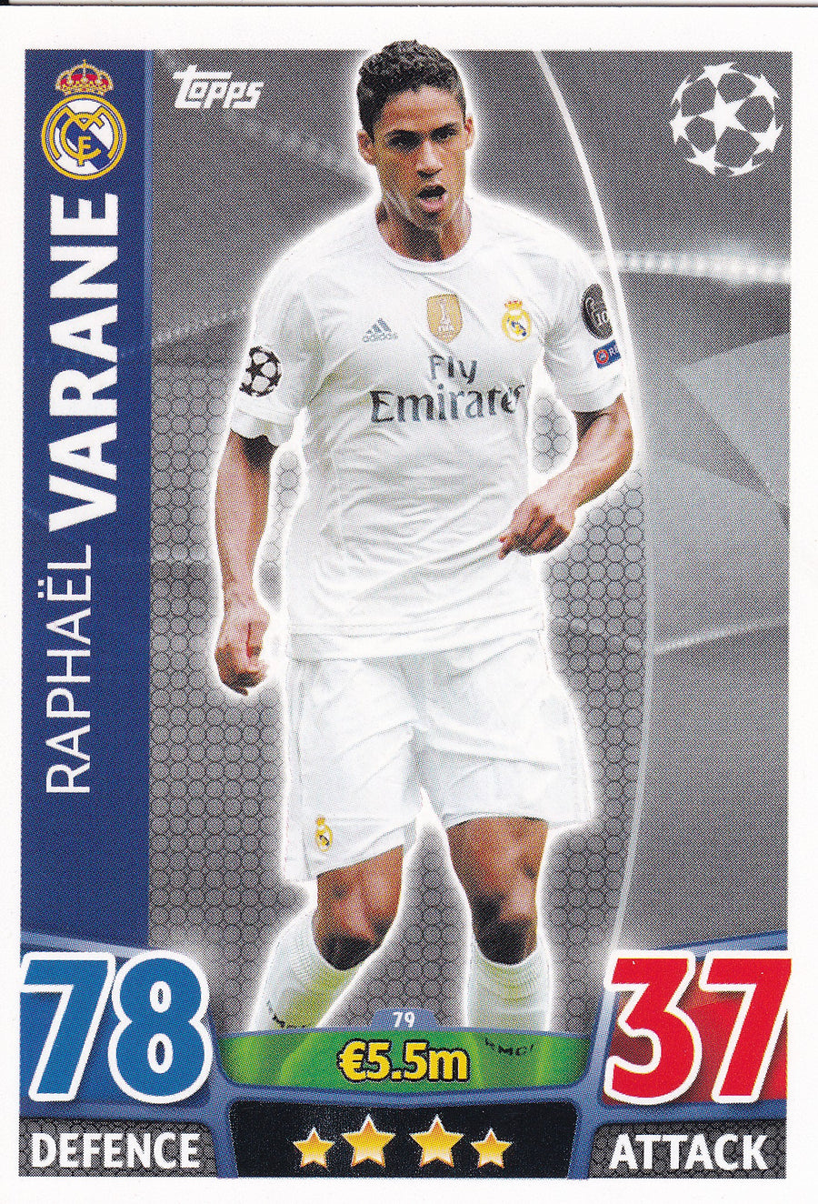 079. RAPHAËL VARANE - REAL MADRID C.F.