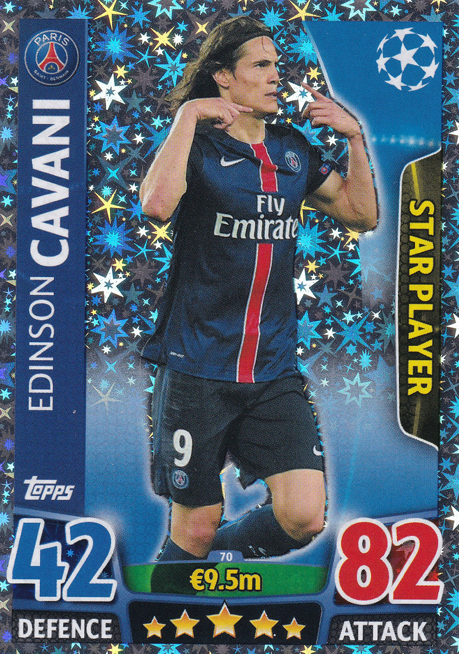 070. EDINSON CAVANI - PARIS SAINT-GERMAIN - STAR PLAYER