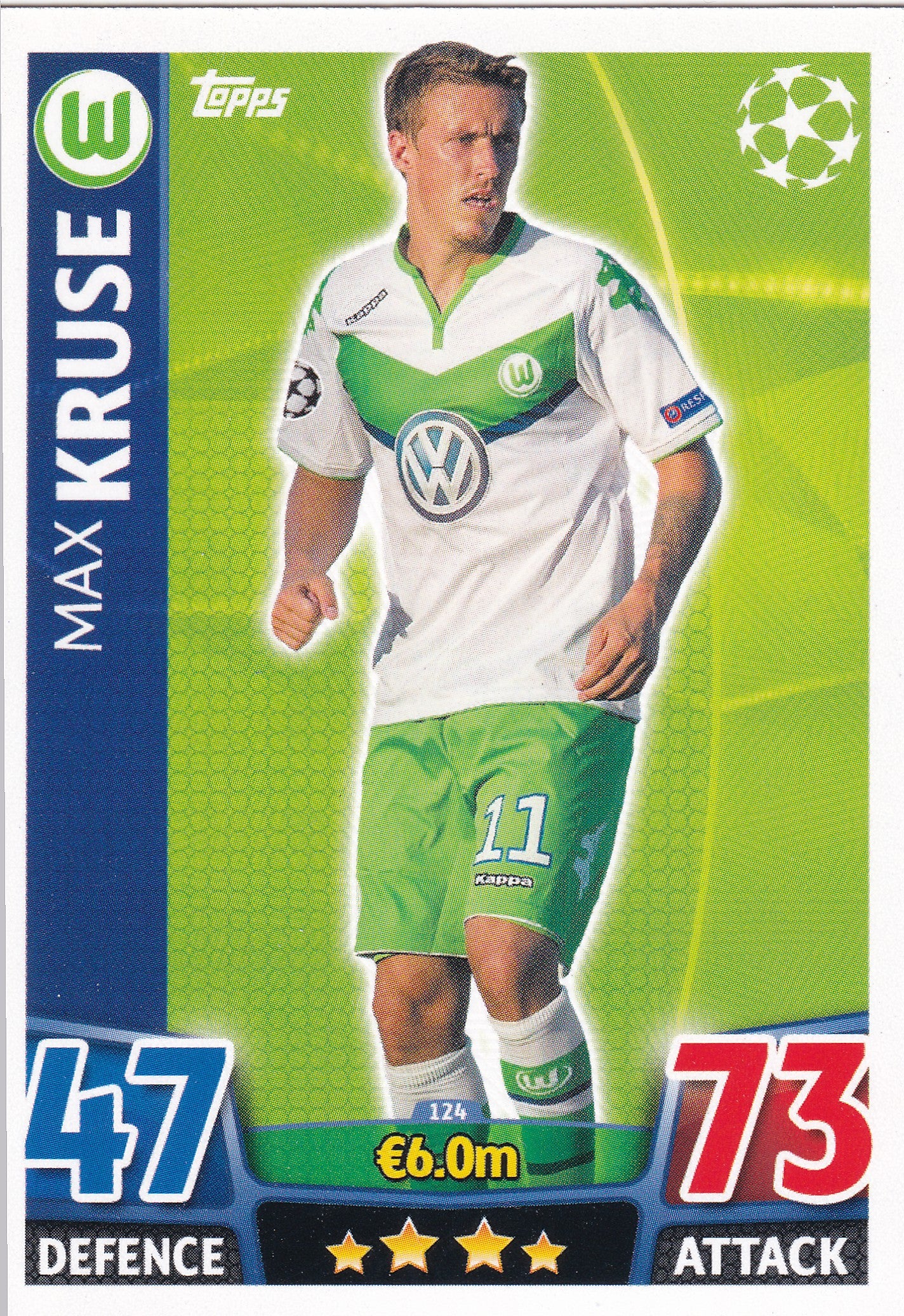 124. MAX KRUSE - WOLFSBURG