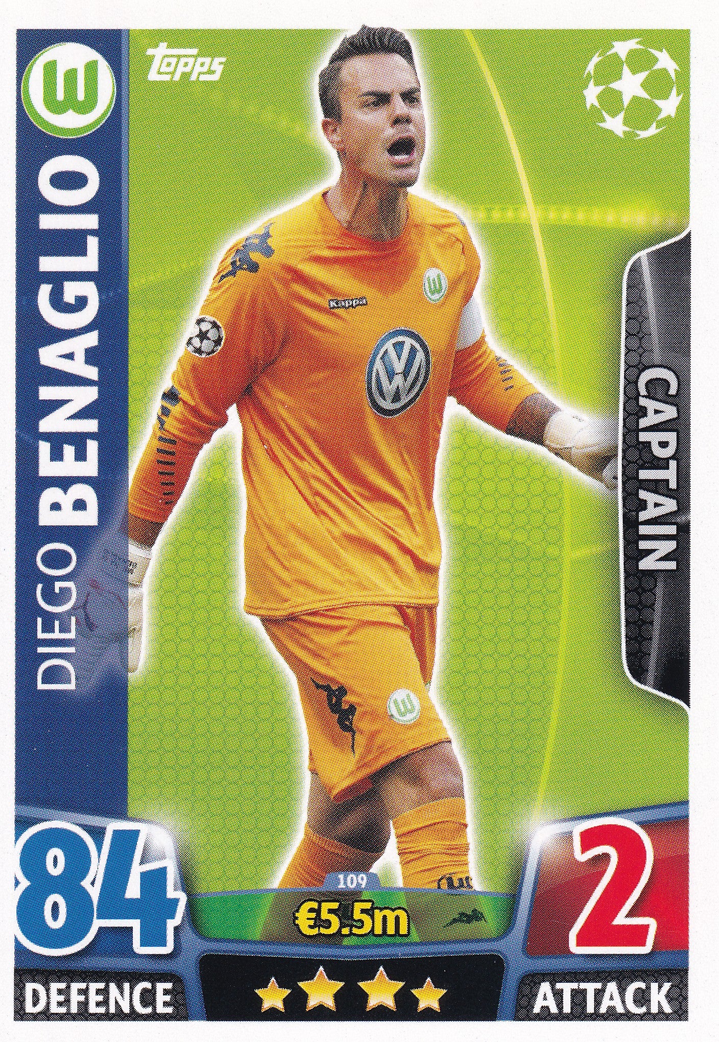 109. DIEGO BENAGLIO - WOLFSBURG